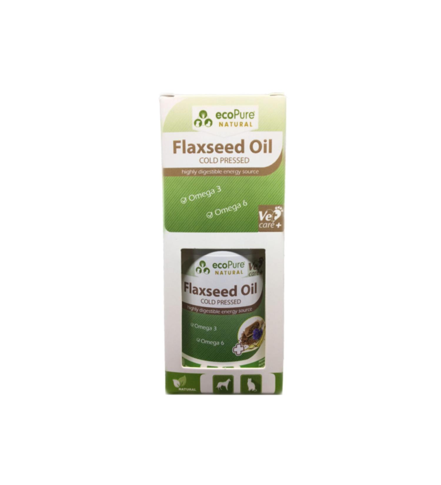 VETCARE Flaxseed Oil Omega 3-6 Source for Cats and Dogs