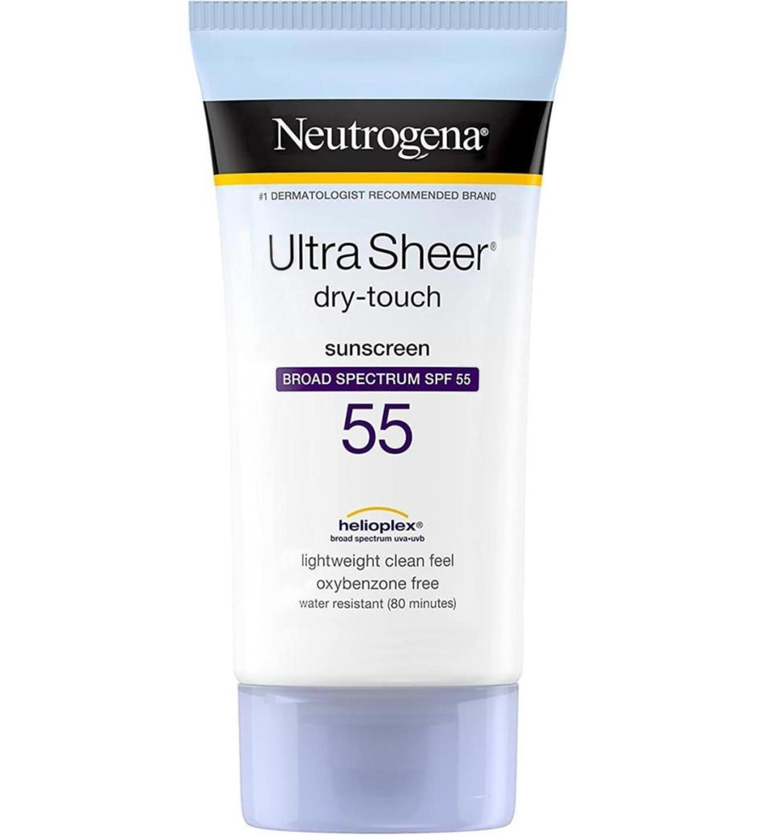 Neutrogena Ultra Sheer Dry-touch Spf55 Sunscreen 147ml