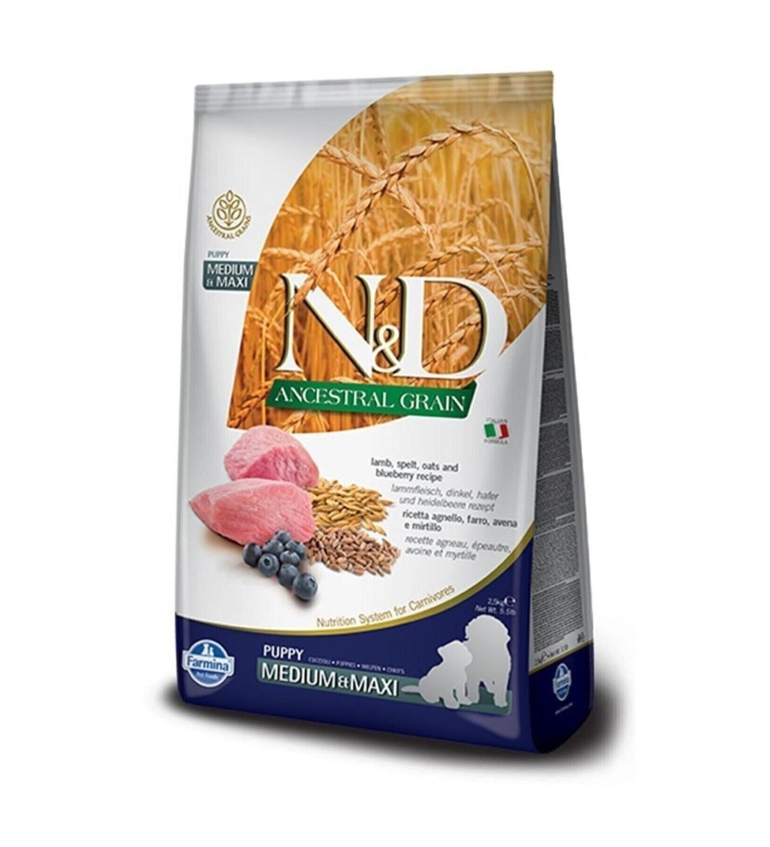 N & D Neo Pet Market Low Grain Medium Puppy Medium Breed Puppy Food 12 Kg