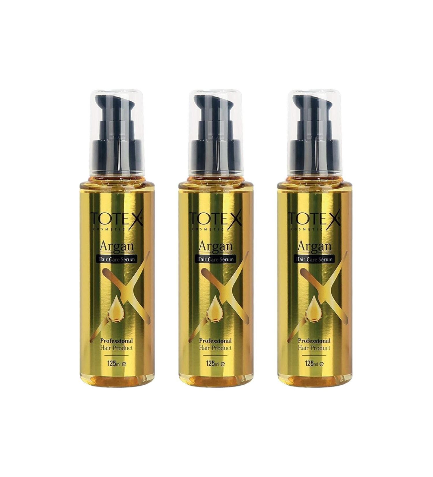 TOTEX Hair Repair Oil & Serum Triple Offer | Damaged Hair Care | Hair Shine | Argan 125 Ml - Buy Online on GoSupps.com