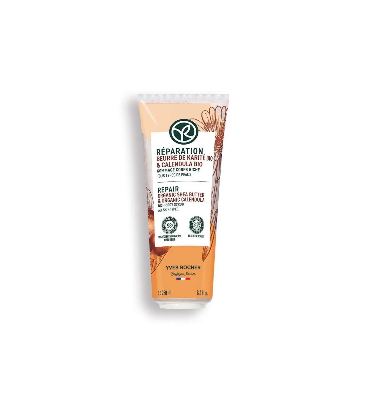 Yves Rocher Body Scrub - Purifying and Softening / Reperation - Buy Online on GoSupps.com