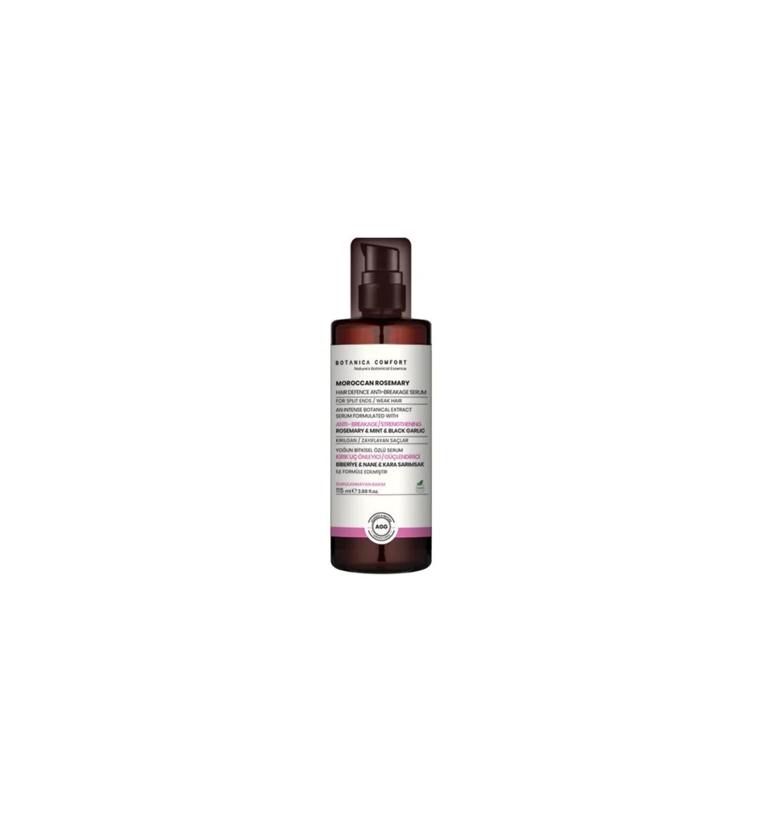 BOTANICA COMFORT Moroccan Rosemary Hair Defense Leave-In Split End Repair Serum 115 ml