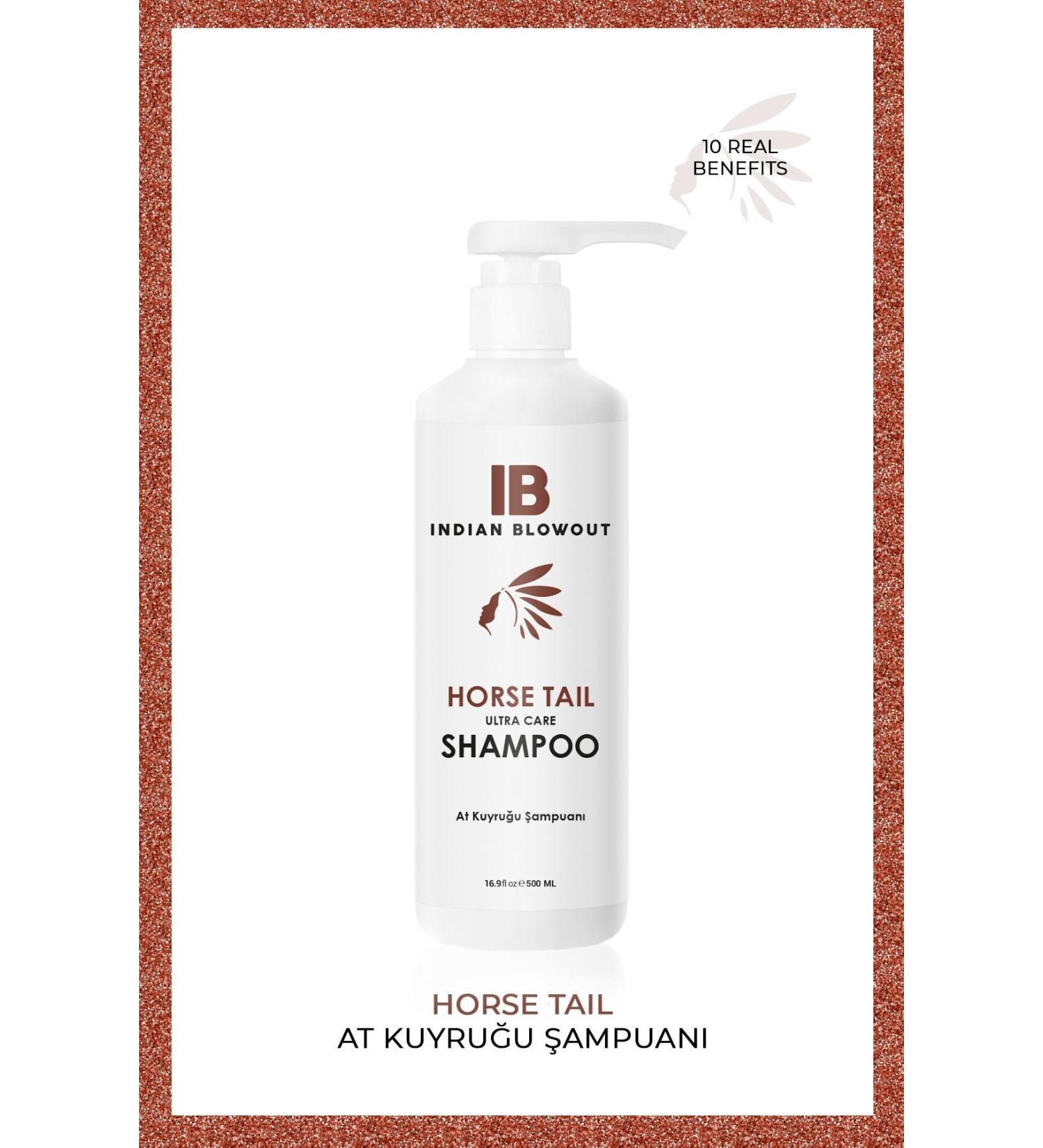 Indian Blowout Horse Tail Shampoo