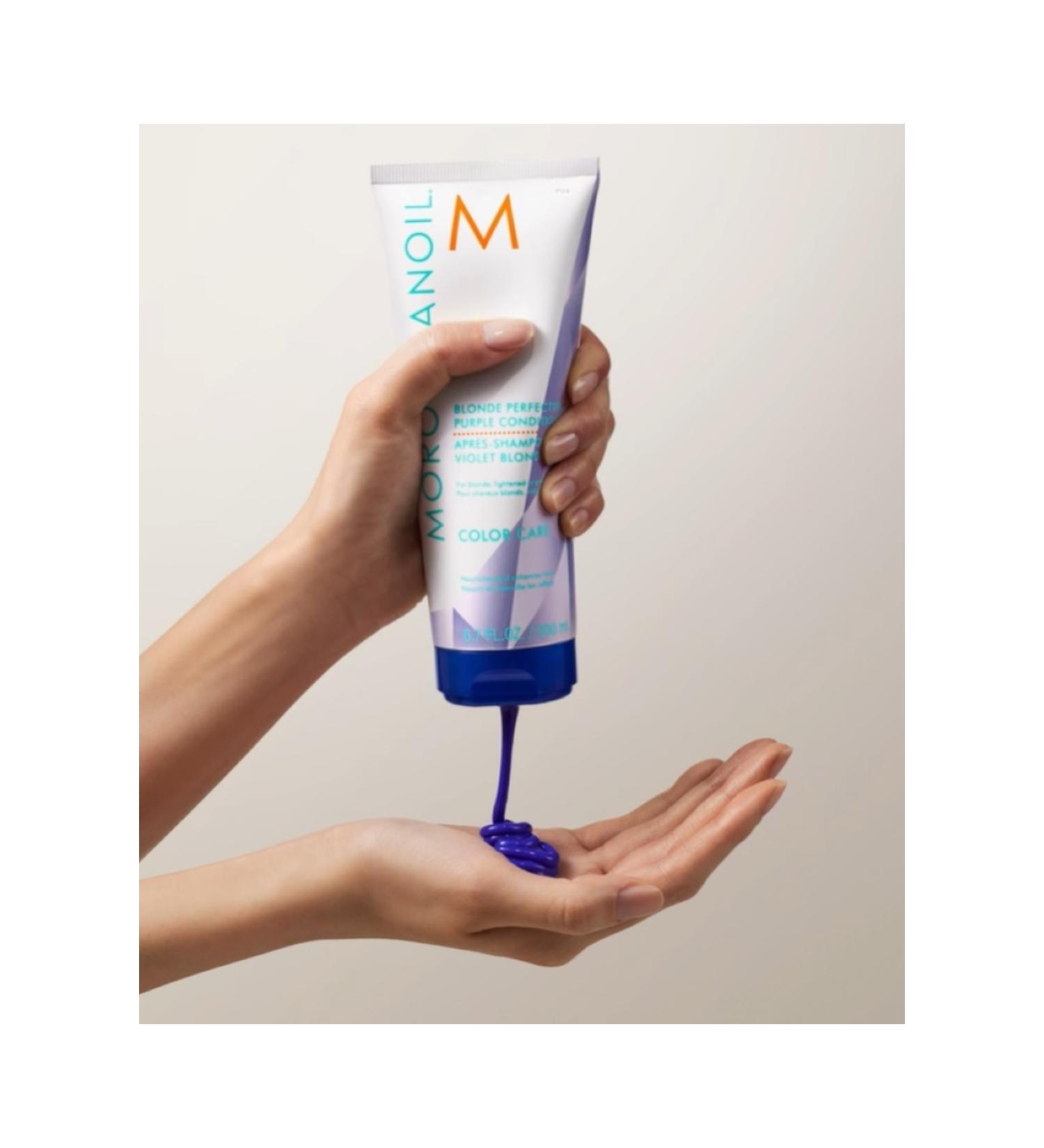 Moroccanoil Vitality Enhancing Nourishing Purple Conditioner BlondePerfectingCOLORCARE 6.7floz 20BEAUTYSECRETS