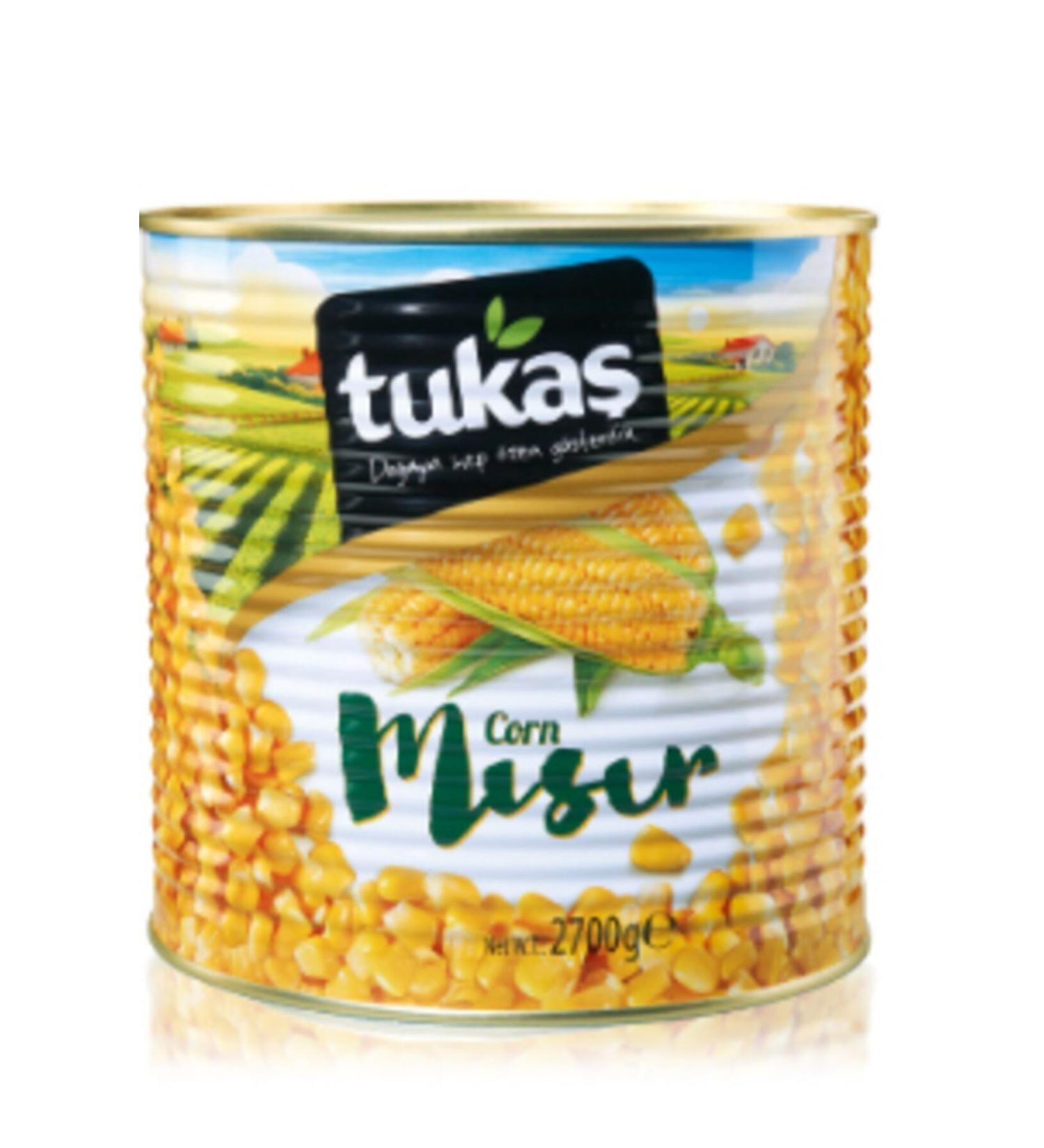 Tuka Canned Corn 2700 gr