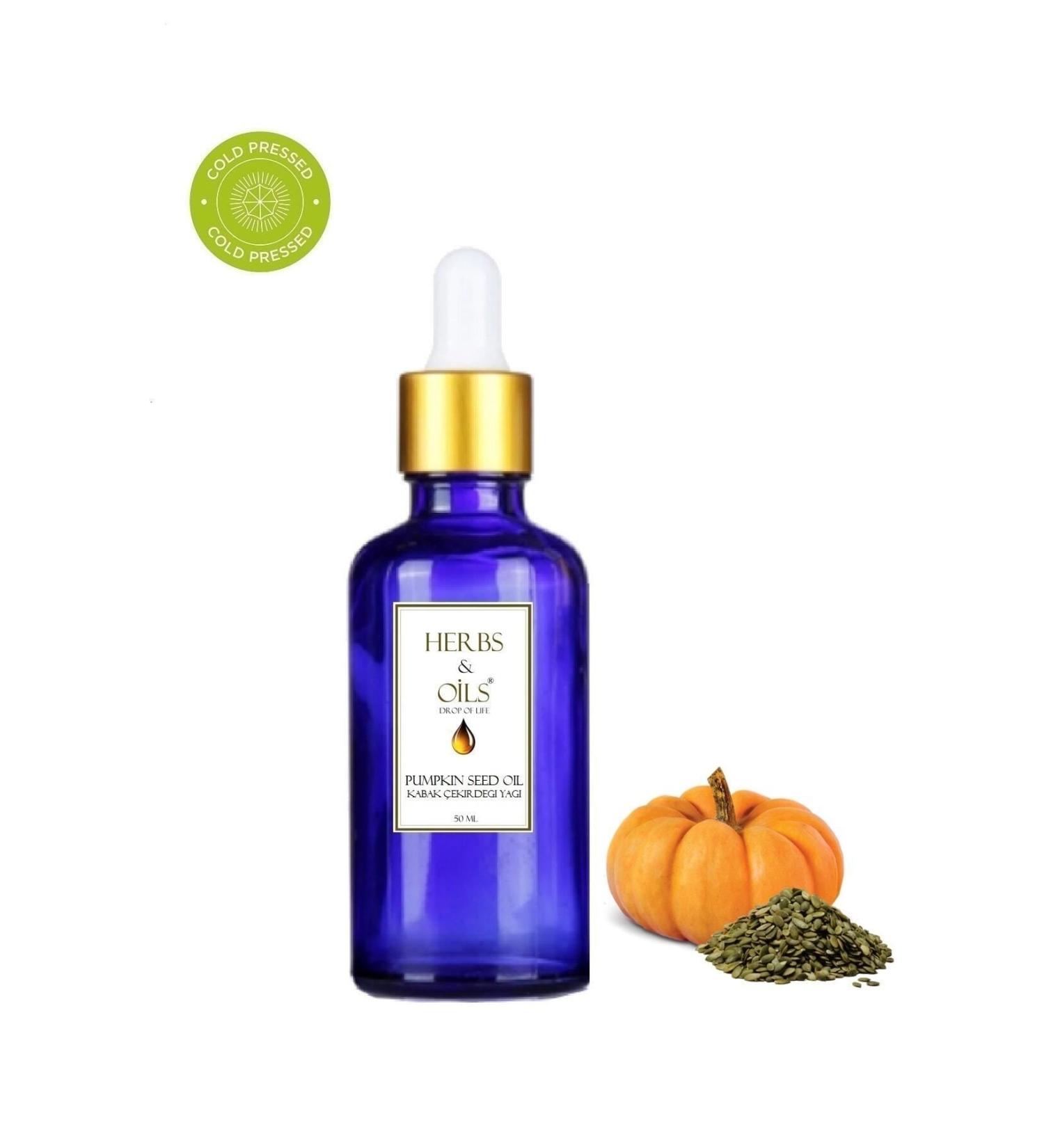 Herbs & Oils Pumpkin Seed Oil ( Cold Press ) Pumpkin Seed Oil 50 ml ( Cold Press )