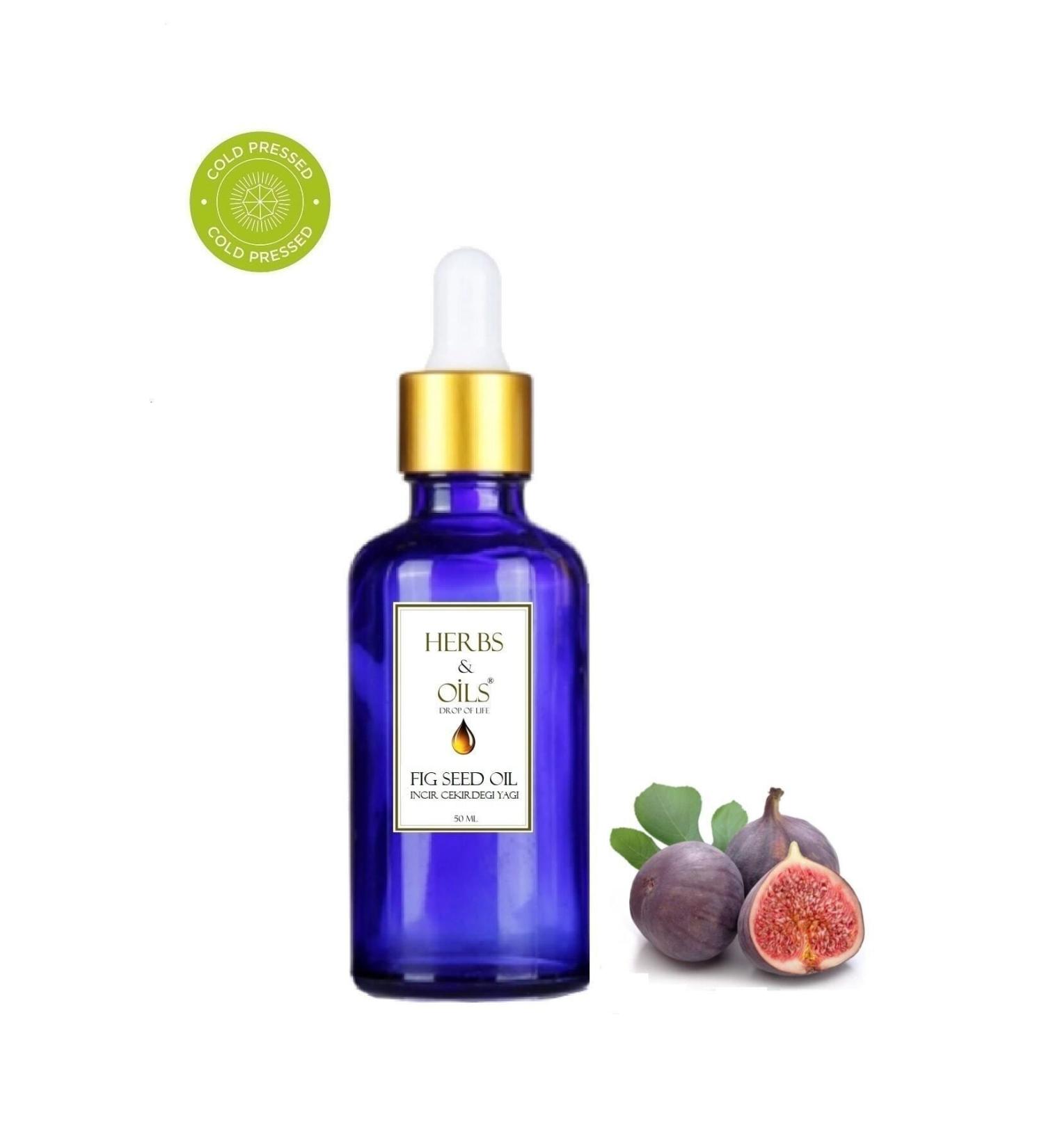 Herbs & Oils Fig Seed Oil ( Cold Press ) Fig Seed Oil 50 ml ( Cold Press )