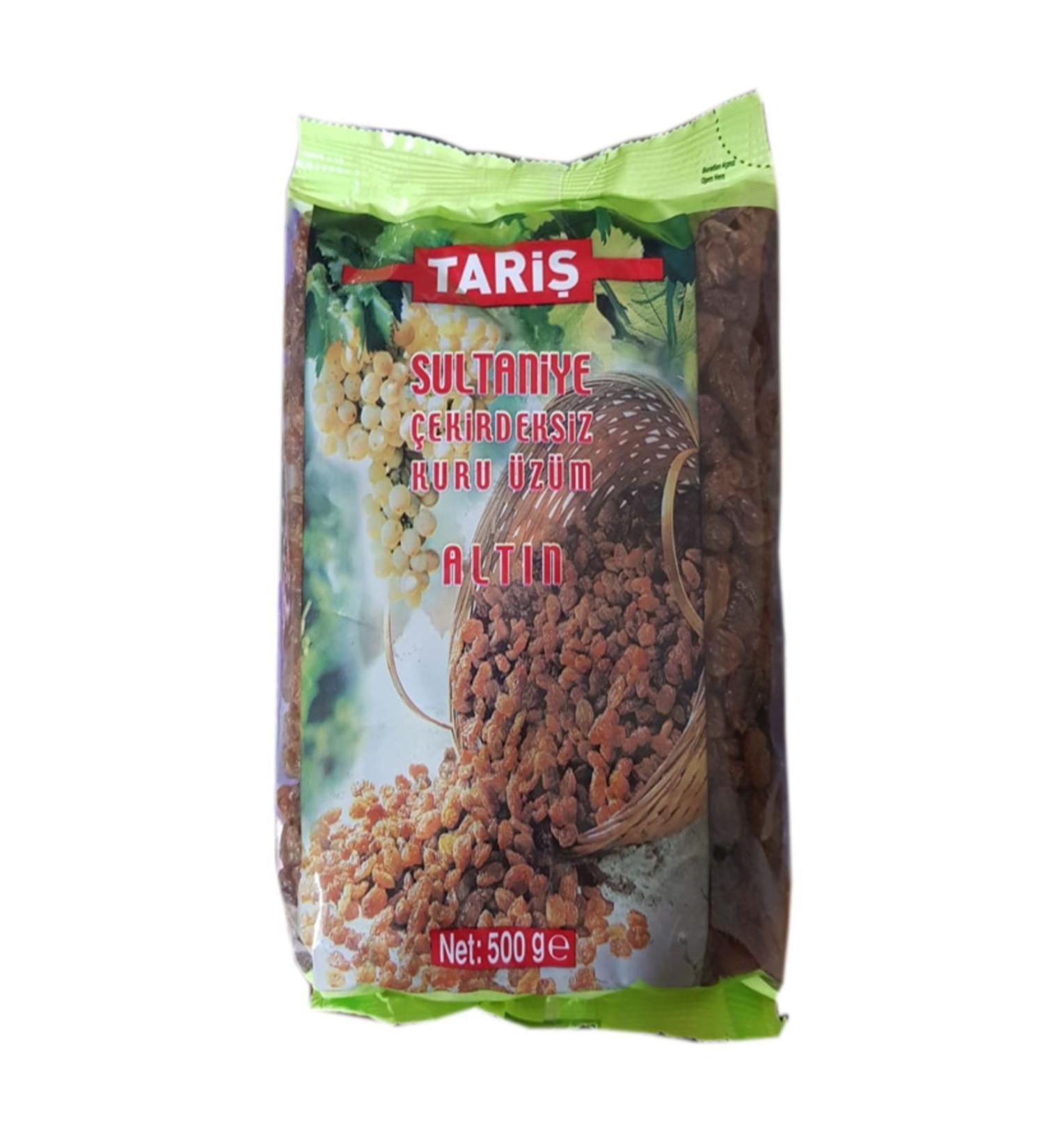 Tari 500 grams of tari sultaniye seedless raisins