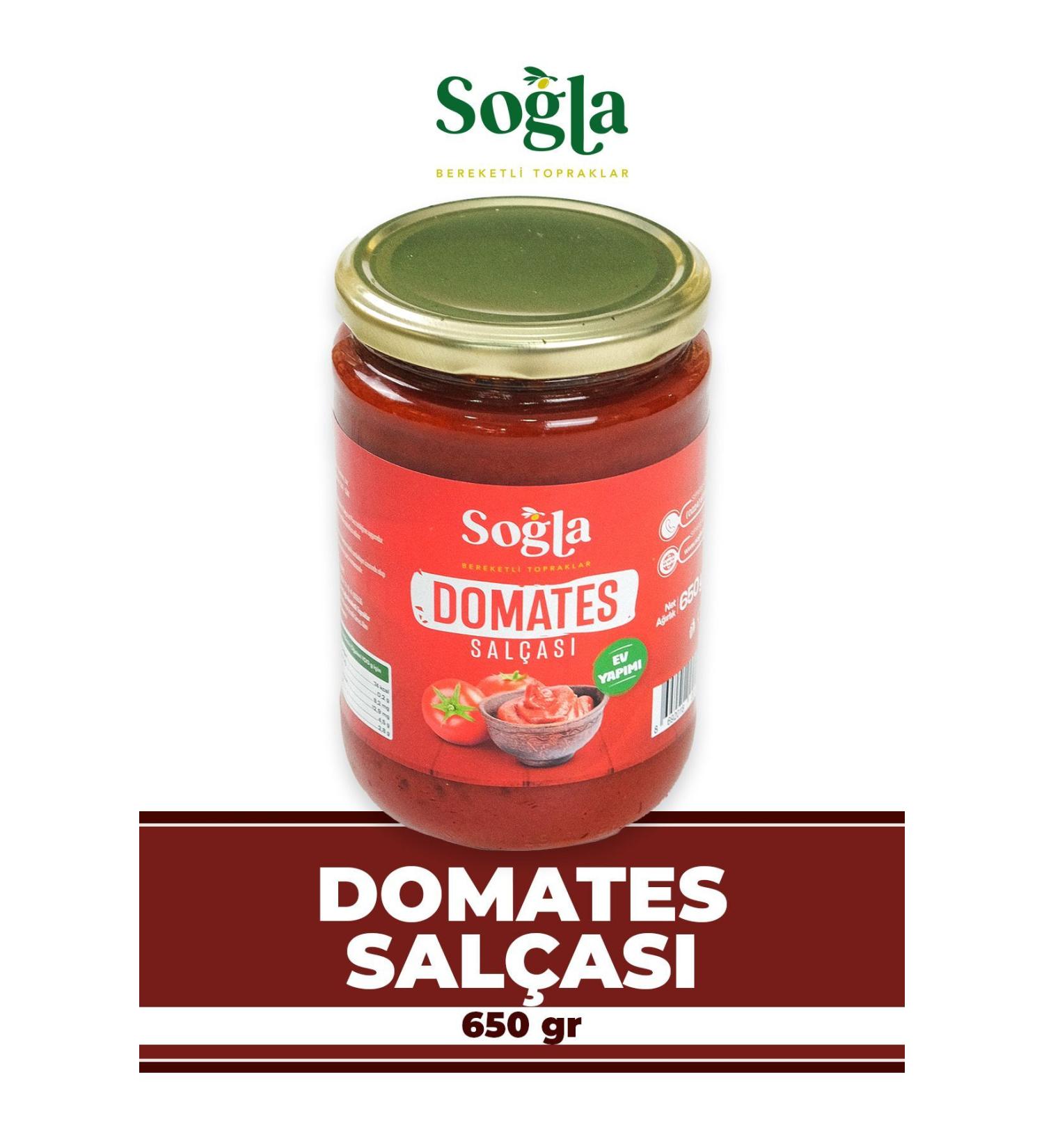 SO LA ZEYT NC L K Homemade Tomato Paste 650gr