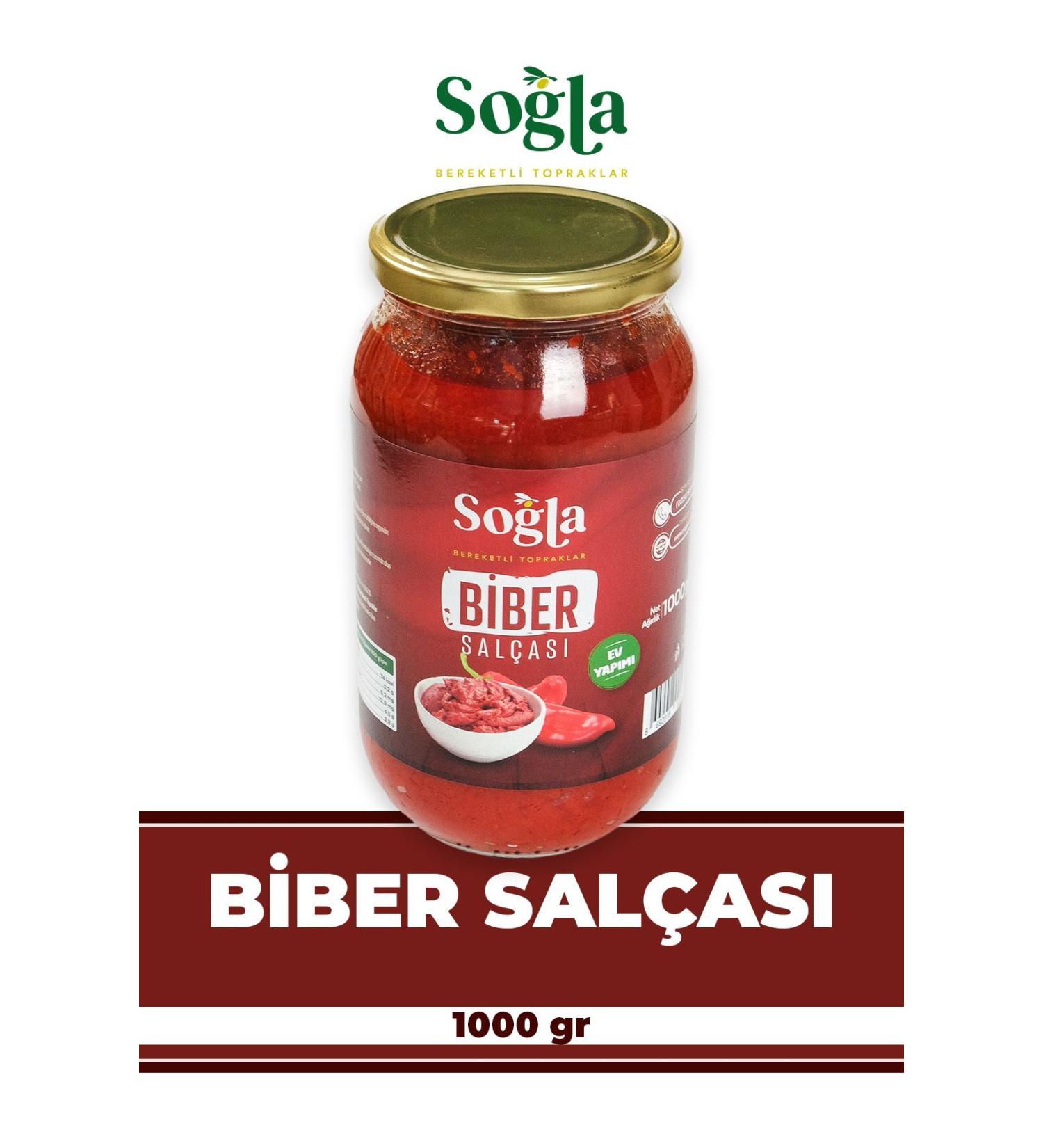 SO LA ZEYT NC L K Homemade Sweet Pepper Paste 1000gr