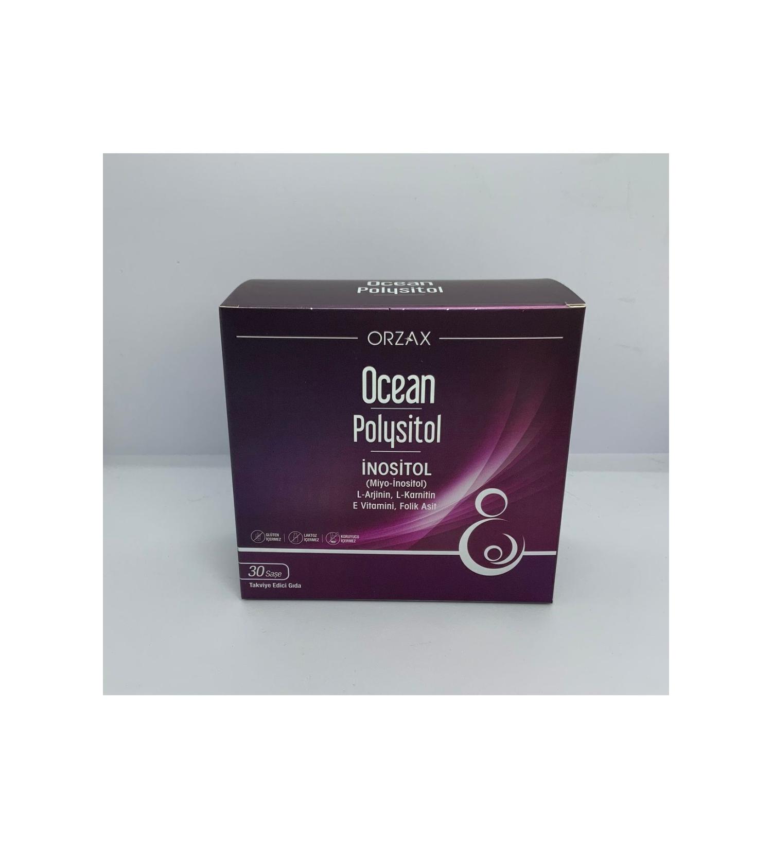 Orzax Ocean Polysitol Inositol 30 Sachet Food Supplement - Buy Online on GoSupps.com