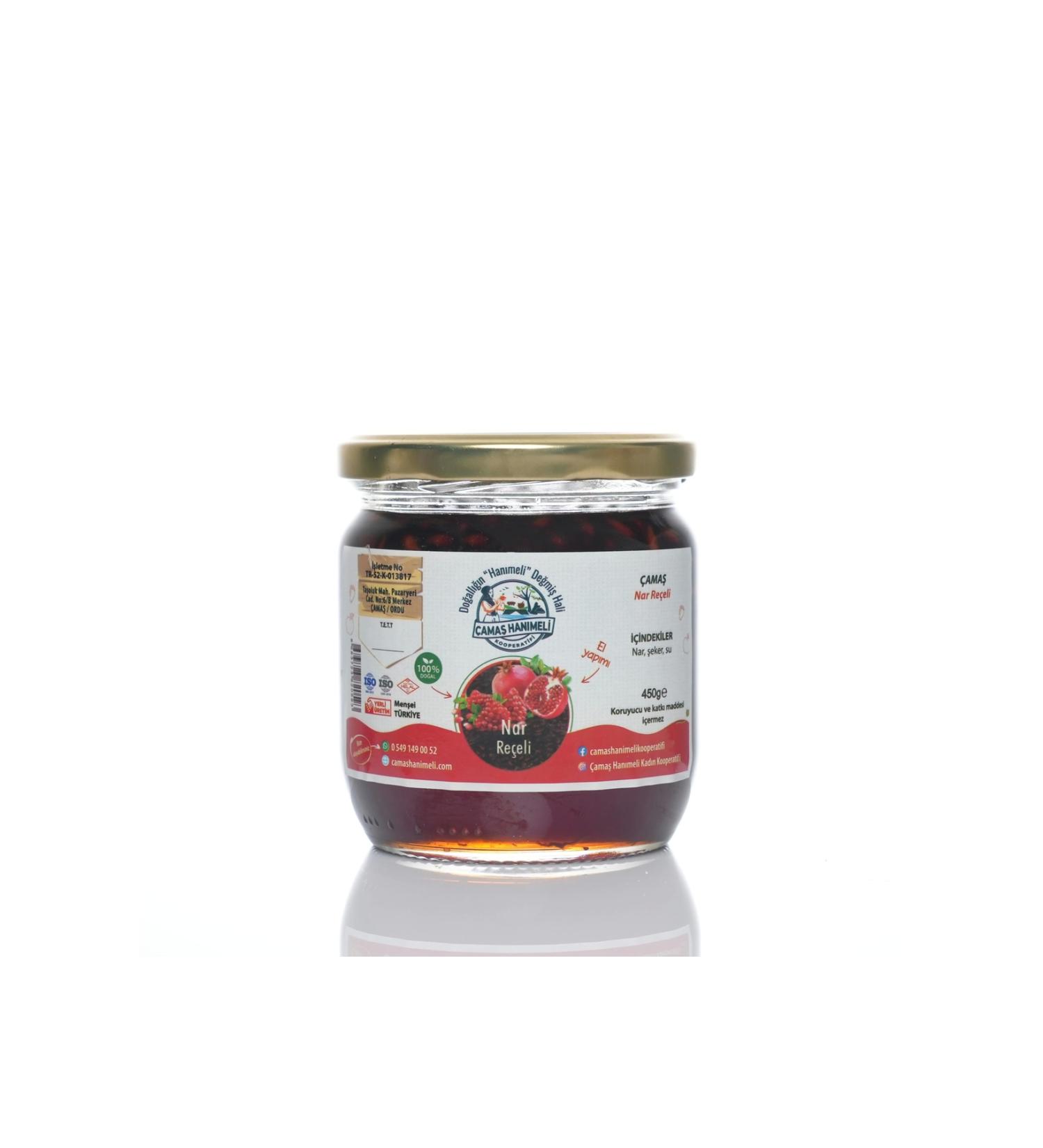 ama Han meli Cooperative Pomegranate Jam 450 gr