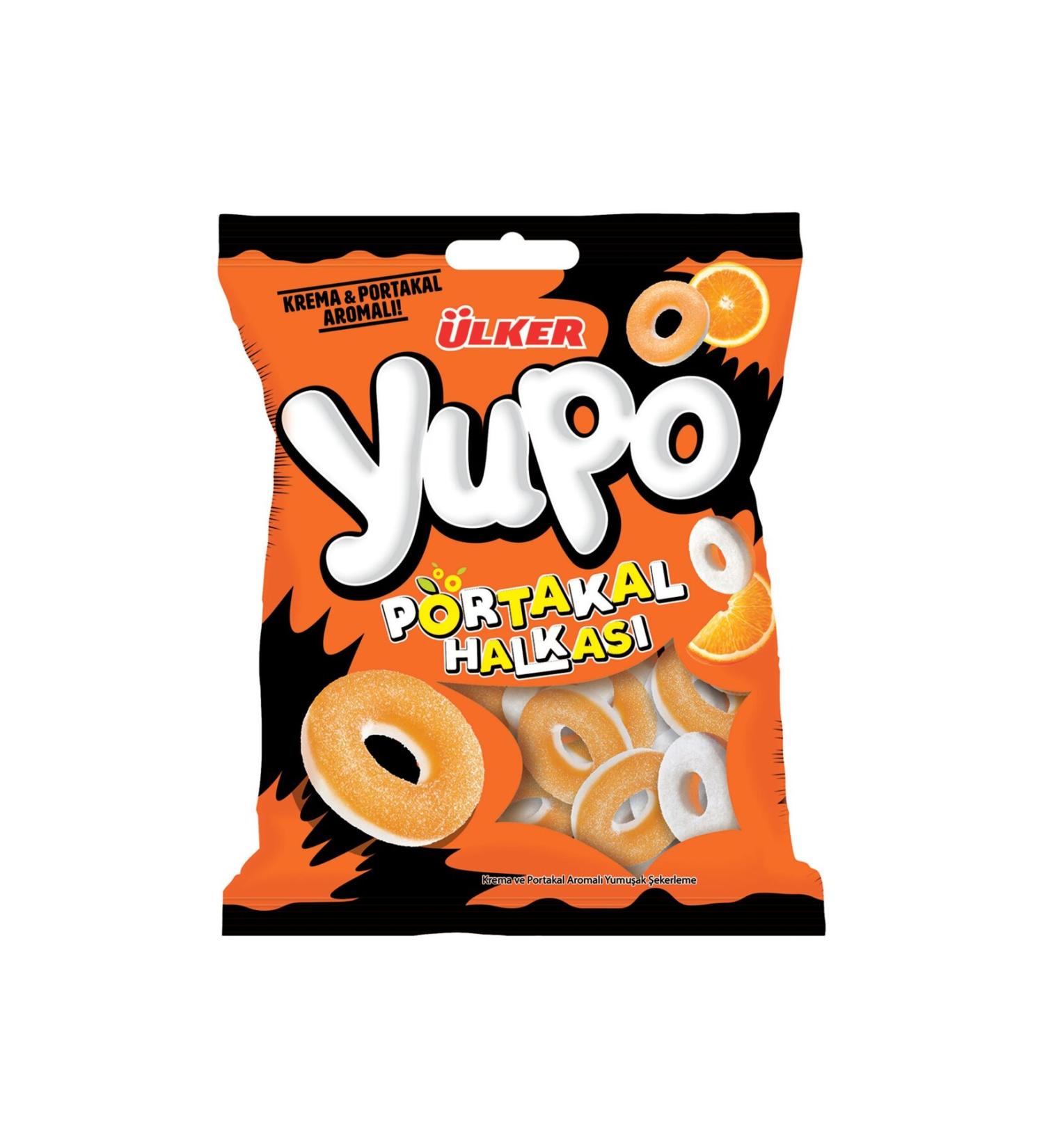 Yupo Jelly Orange Ring 70g