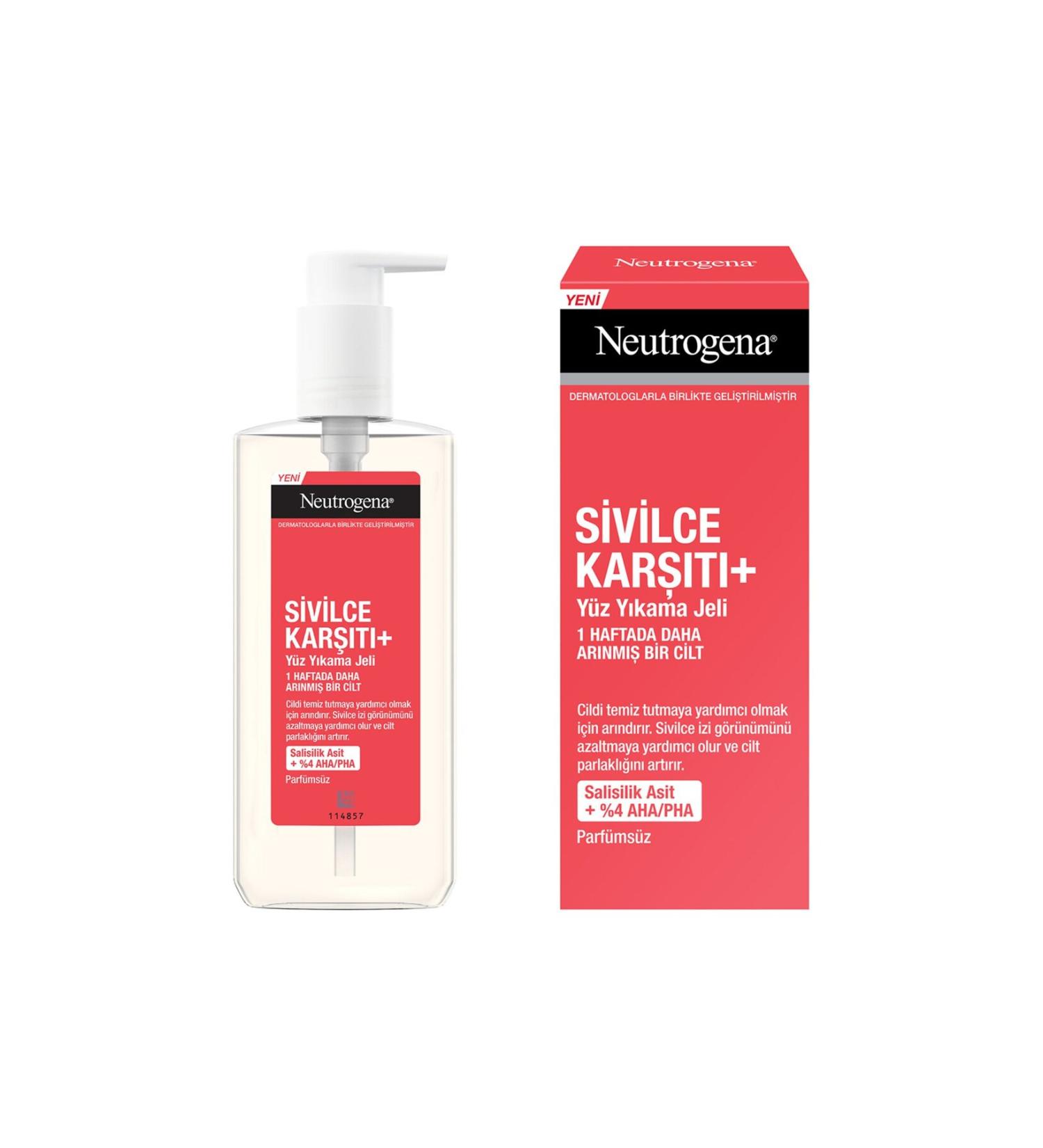 Neutrogena Anti-Acne + Cleansing Gel 200 Ml