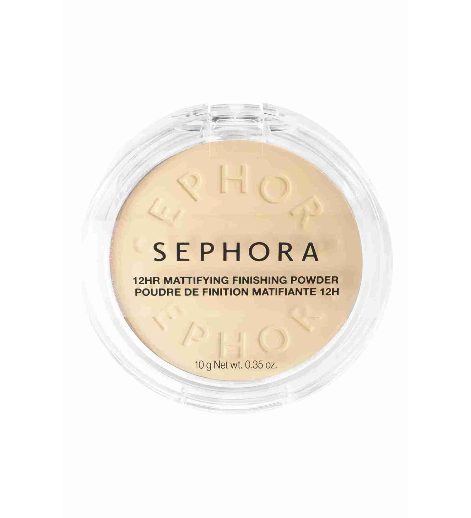 SEPHORA COLLECTION MATTING POWDER - 12 hours mattifying compact powder 01 Fair yellow (10 G)