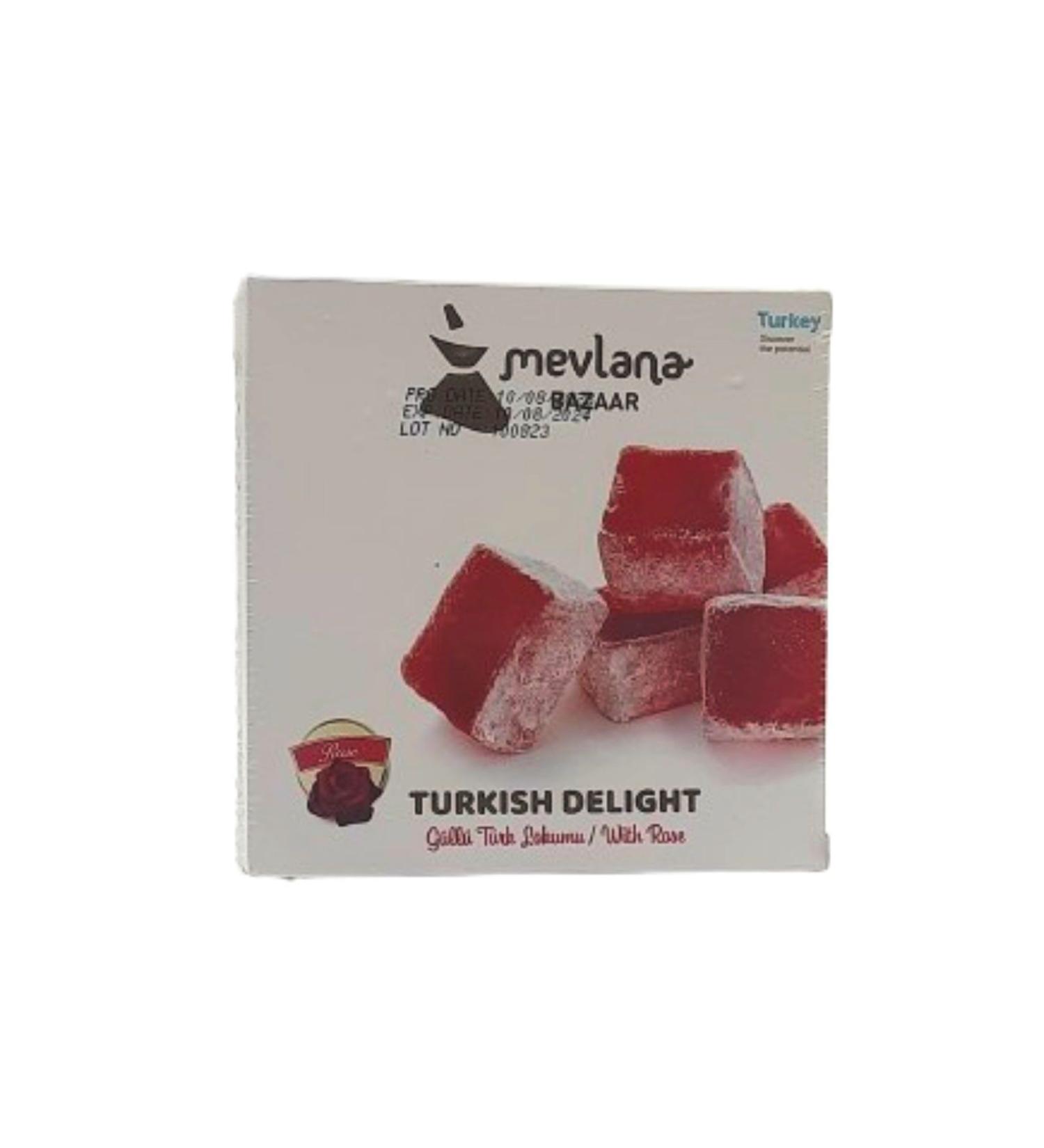 MEVLANA BAZAAR Rose Turkish Delight 125 GR
