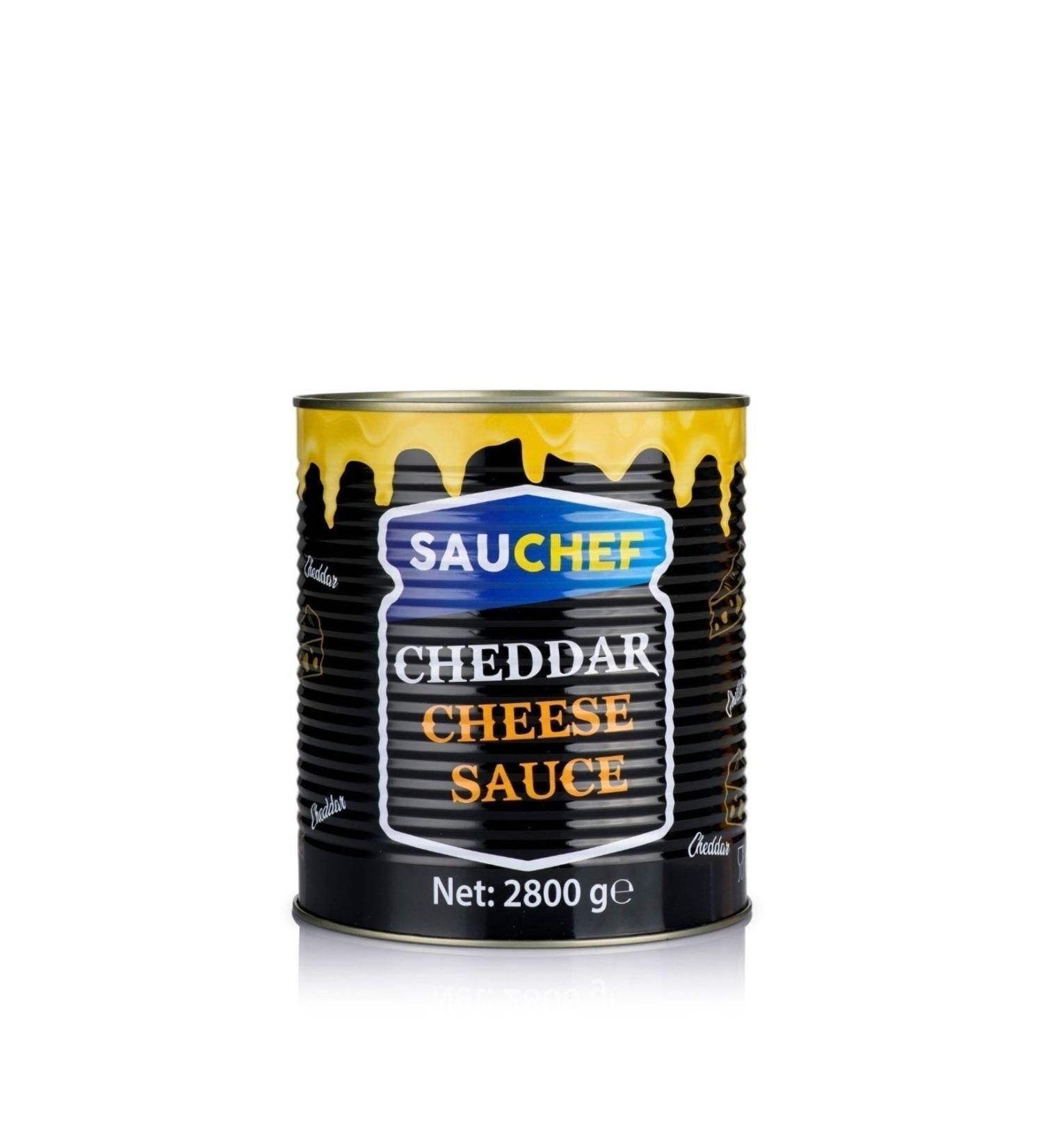 SAUCHEF Cheddar Sauce Tin 2800 Gr