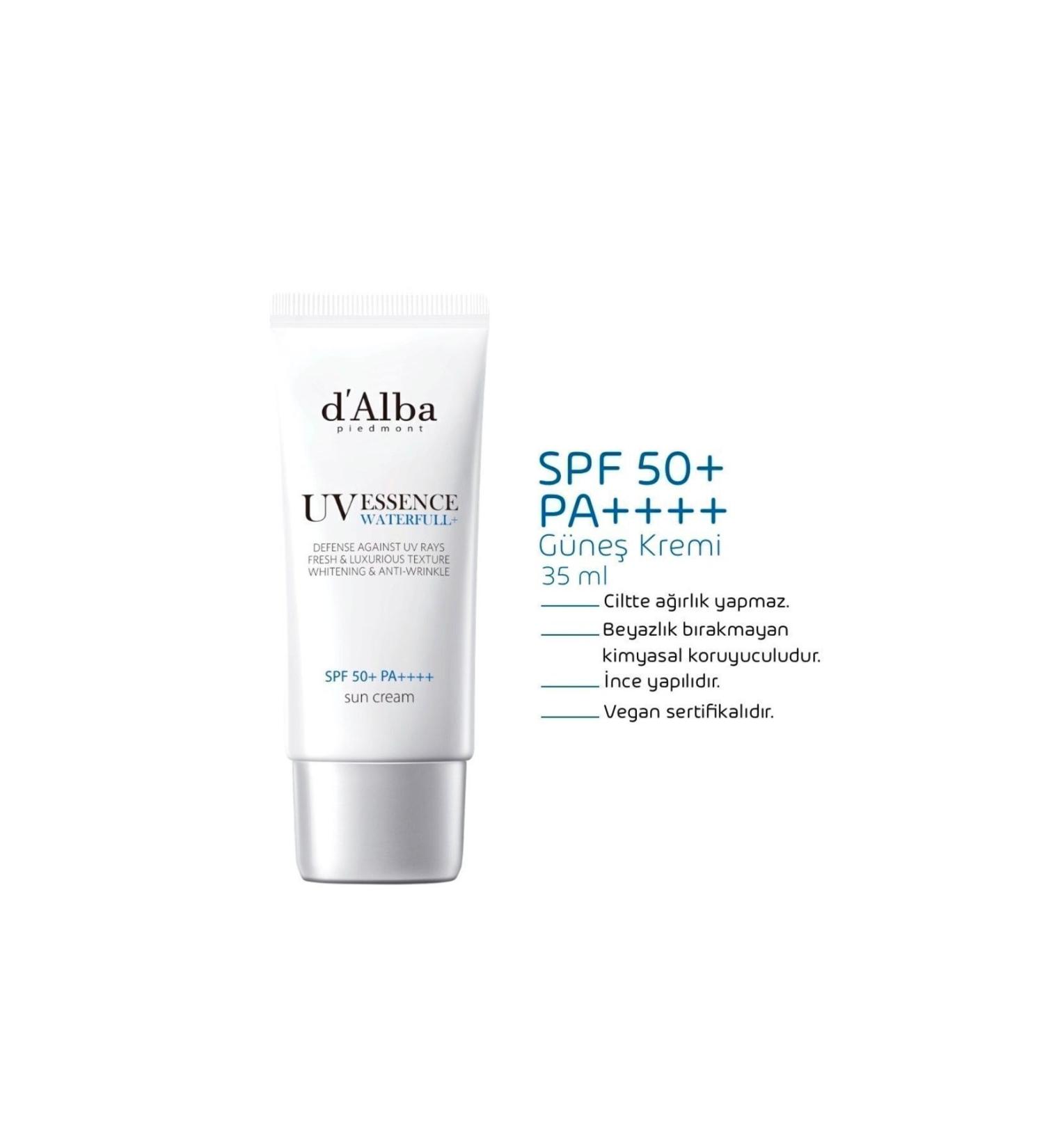 Dalba Waterful Essence Sun Cream 35ml - Buy Online on GoSupps.com
