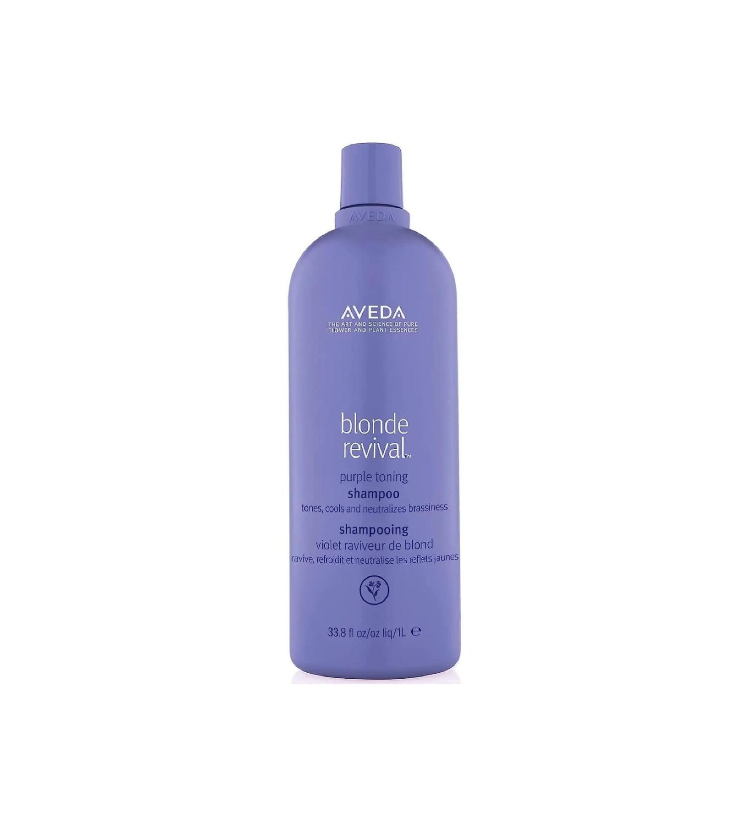 Aveda KRASOTA (Blonde Revival) Purple Toning Shampoo-Yellow Neutralizing Shampoo 1000ml FLSR3961:13