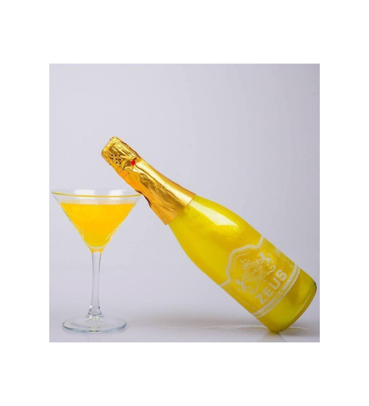 OS ZEUS Non-Alcoholic Sparkling Champagne* Banana Flavored (non-alcoholic)
