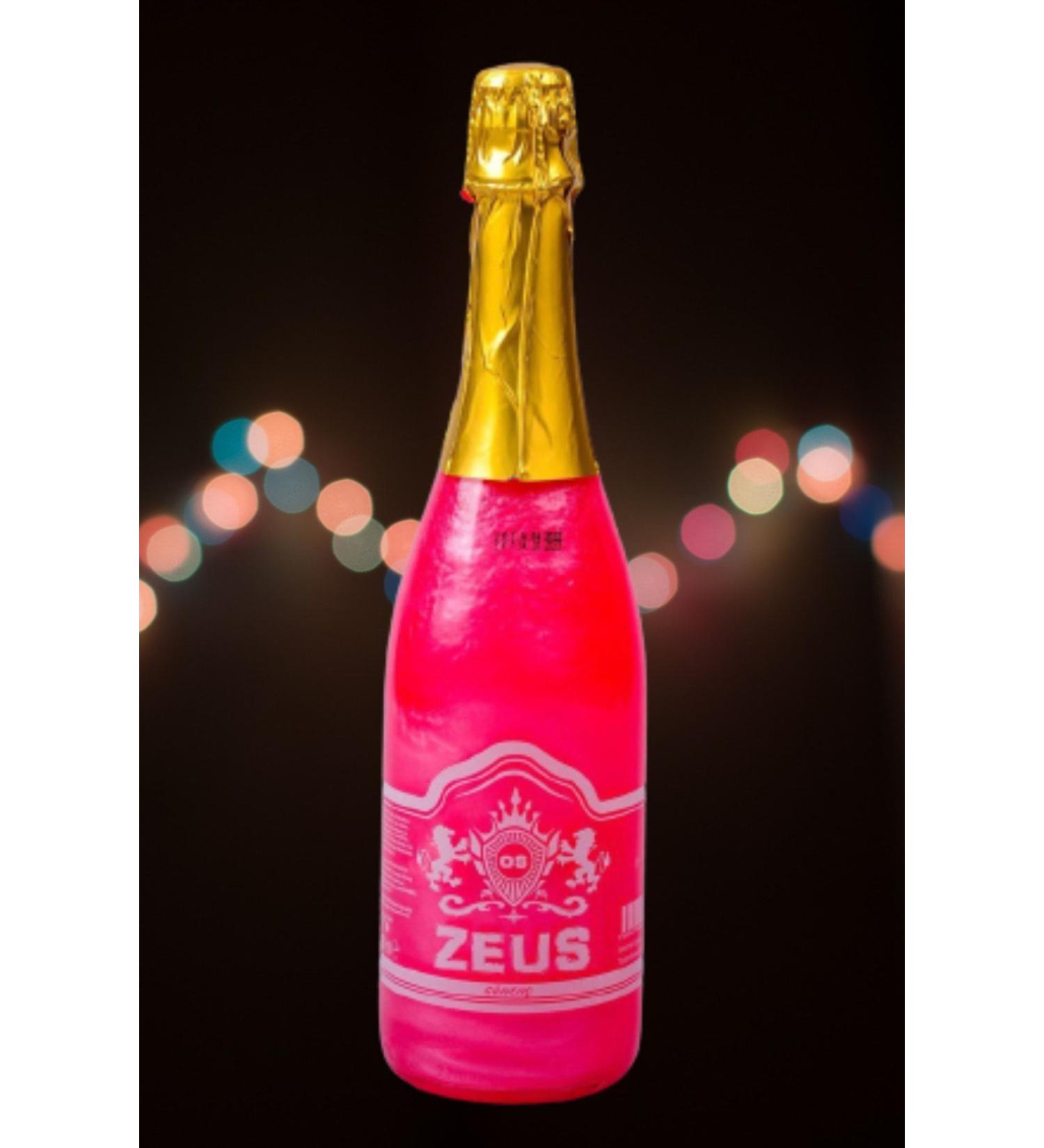 OS ZEUS Non-Alcoholic Sparkling Champagne* Strawberry Flavored