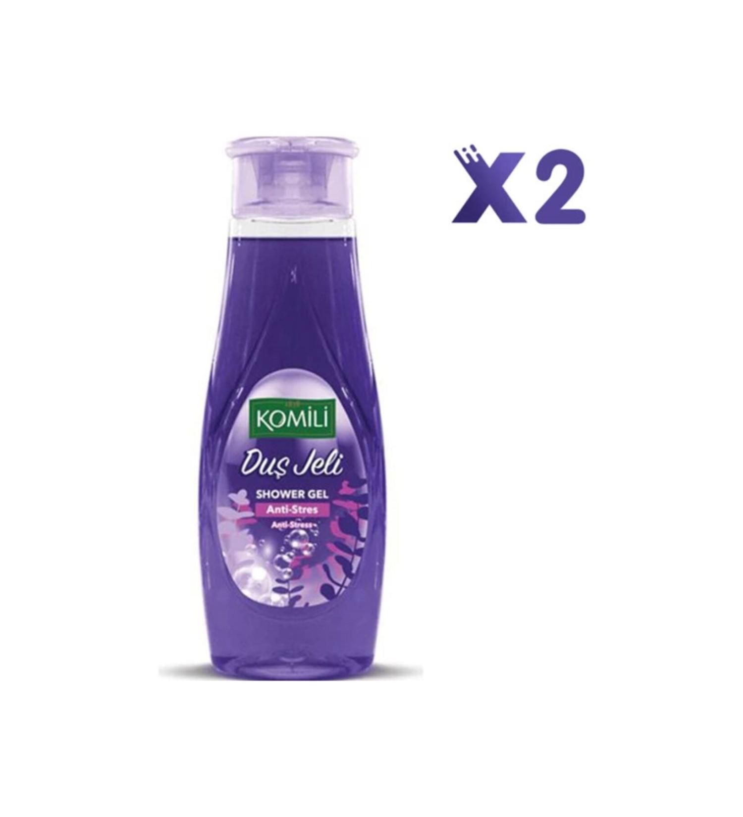Komili Shower Gel 500 Ml Anti Stress 2 Pieces