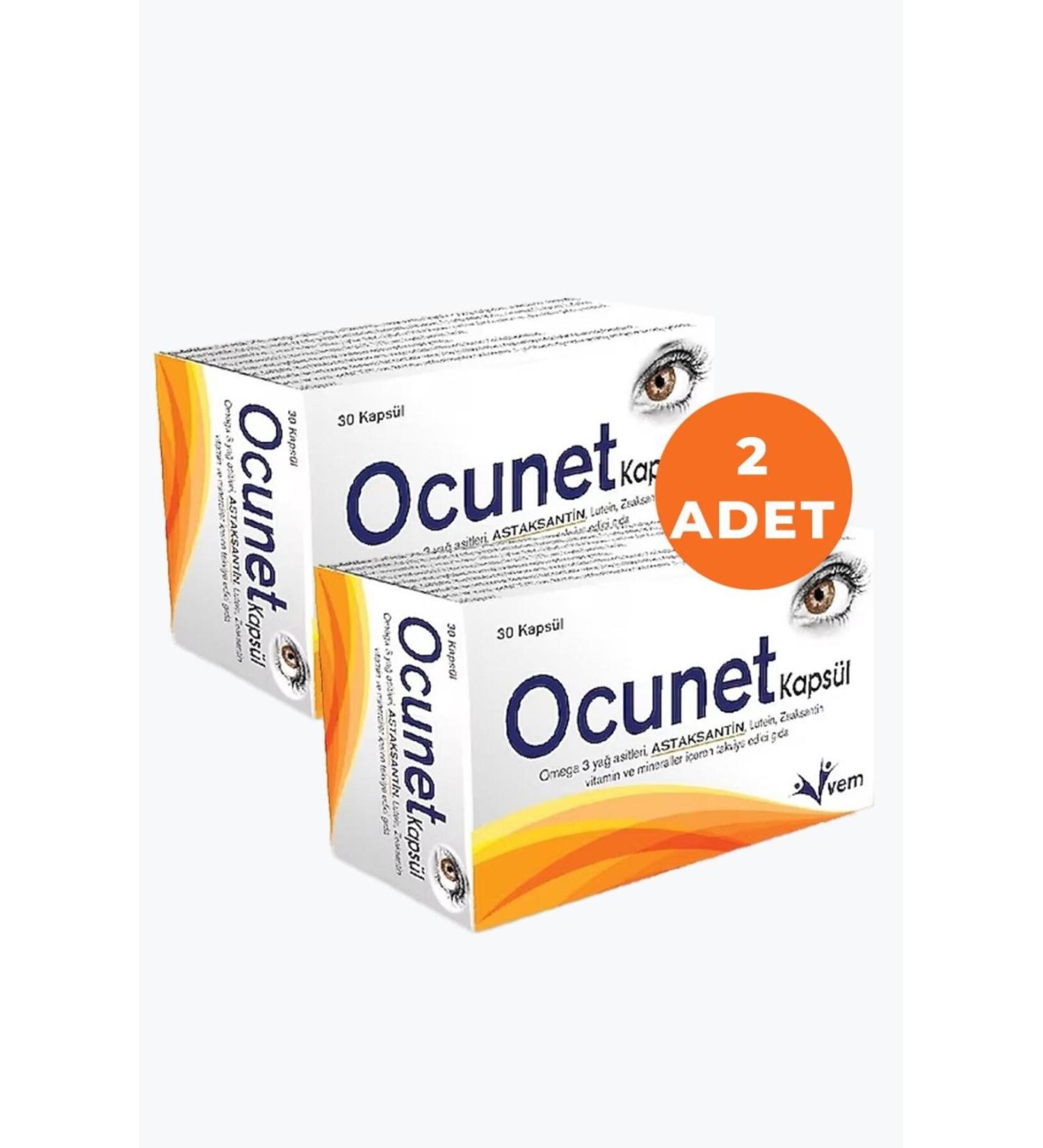 Ocunet 30 Capsules 2 Pieces