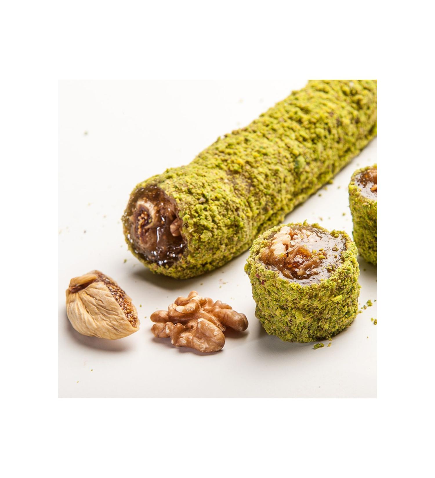 MEVLANA BAZAAR Mevlana Pistachio Fig Wrapped Turkish Delight 1000gr