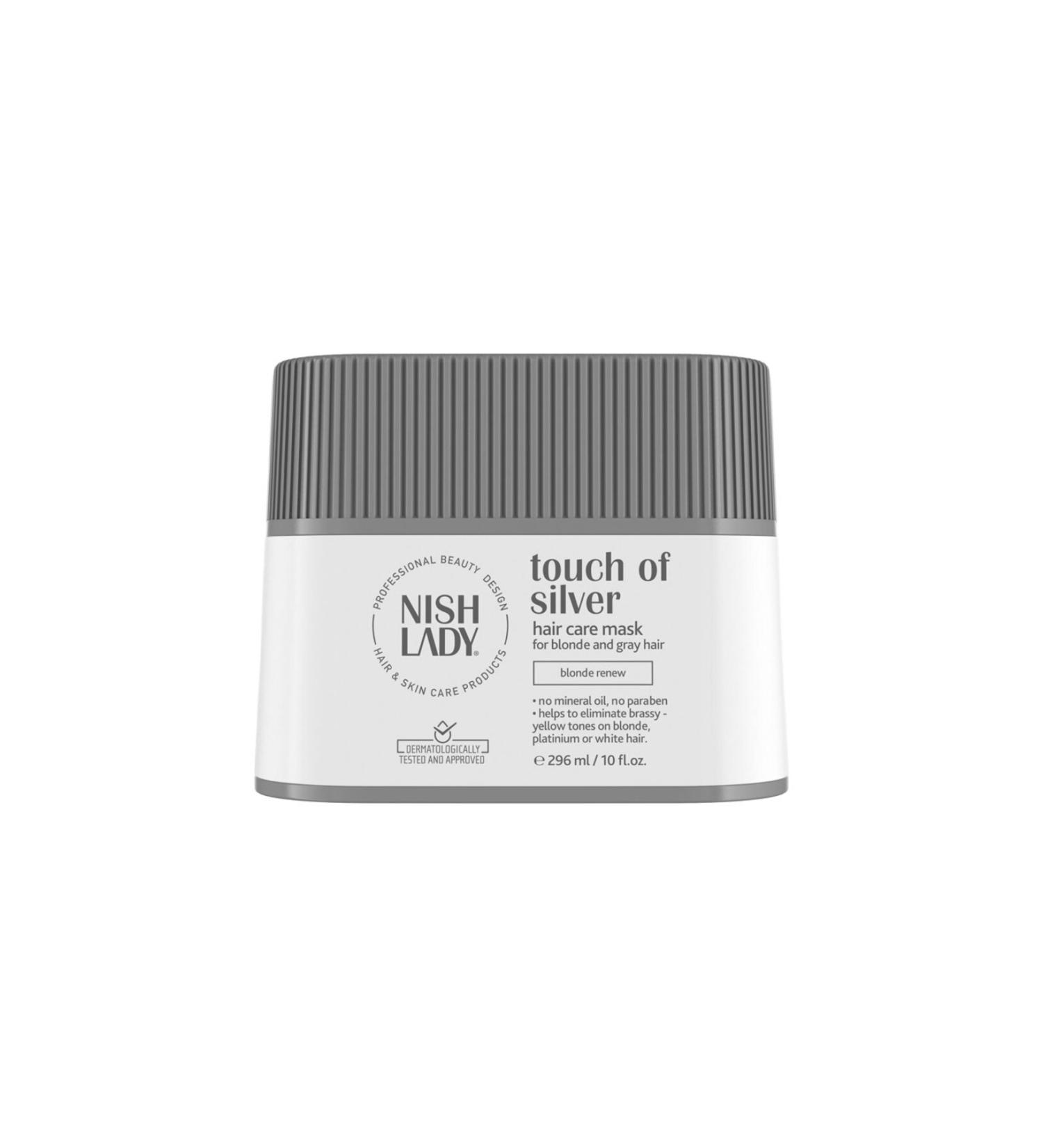 Nishlady Dore Destroying Orange Silver Hair Mask 296 ML