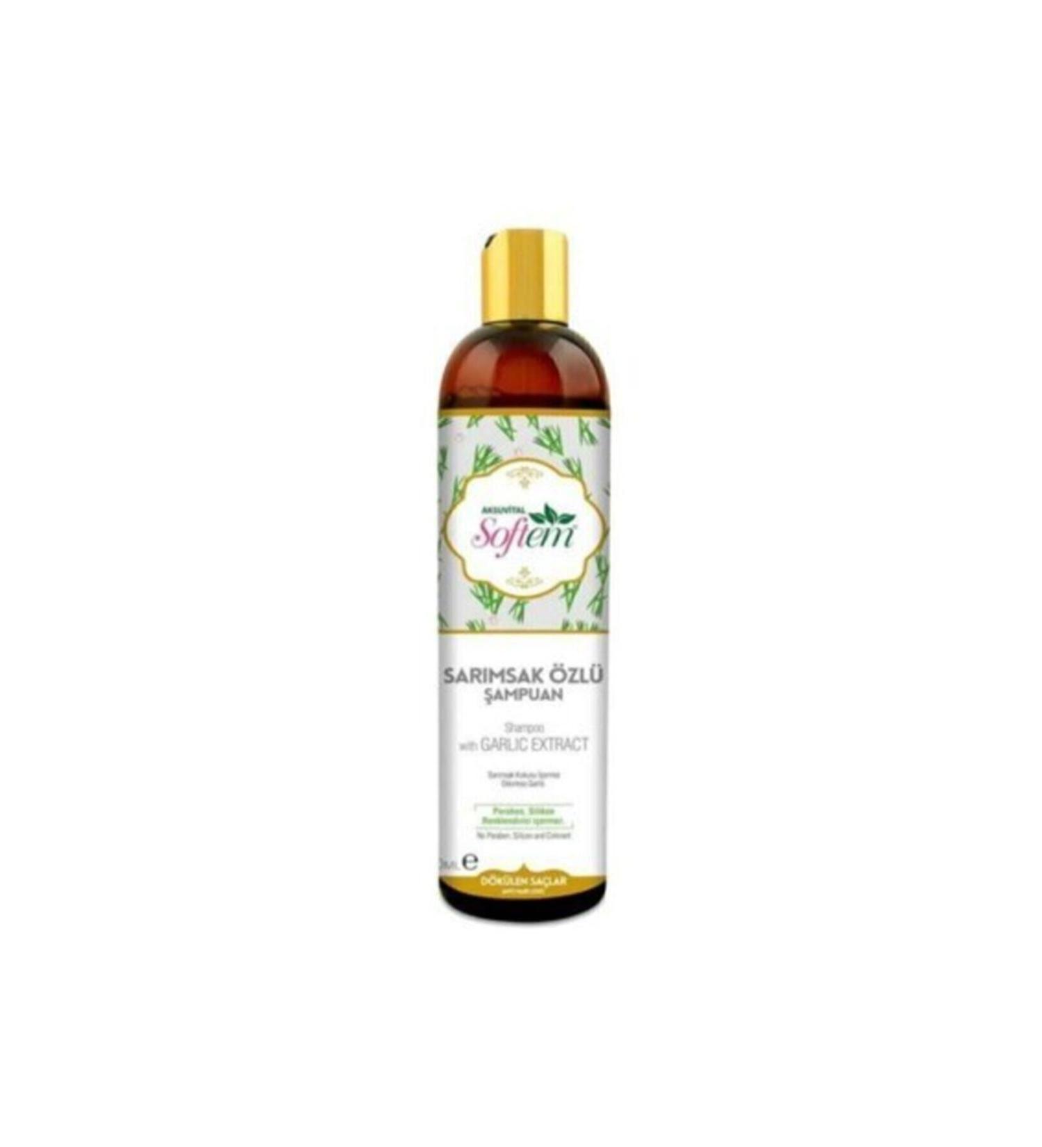 Softem Garlic Essence Garlic Shampoo Aksu Vital 400 Ml