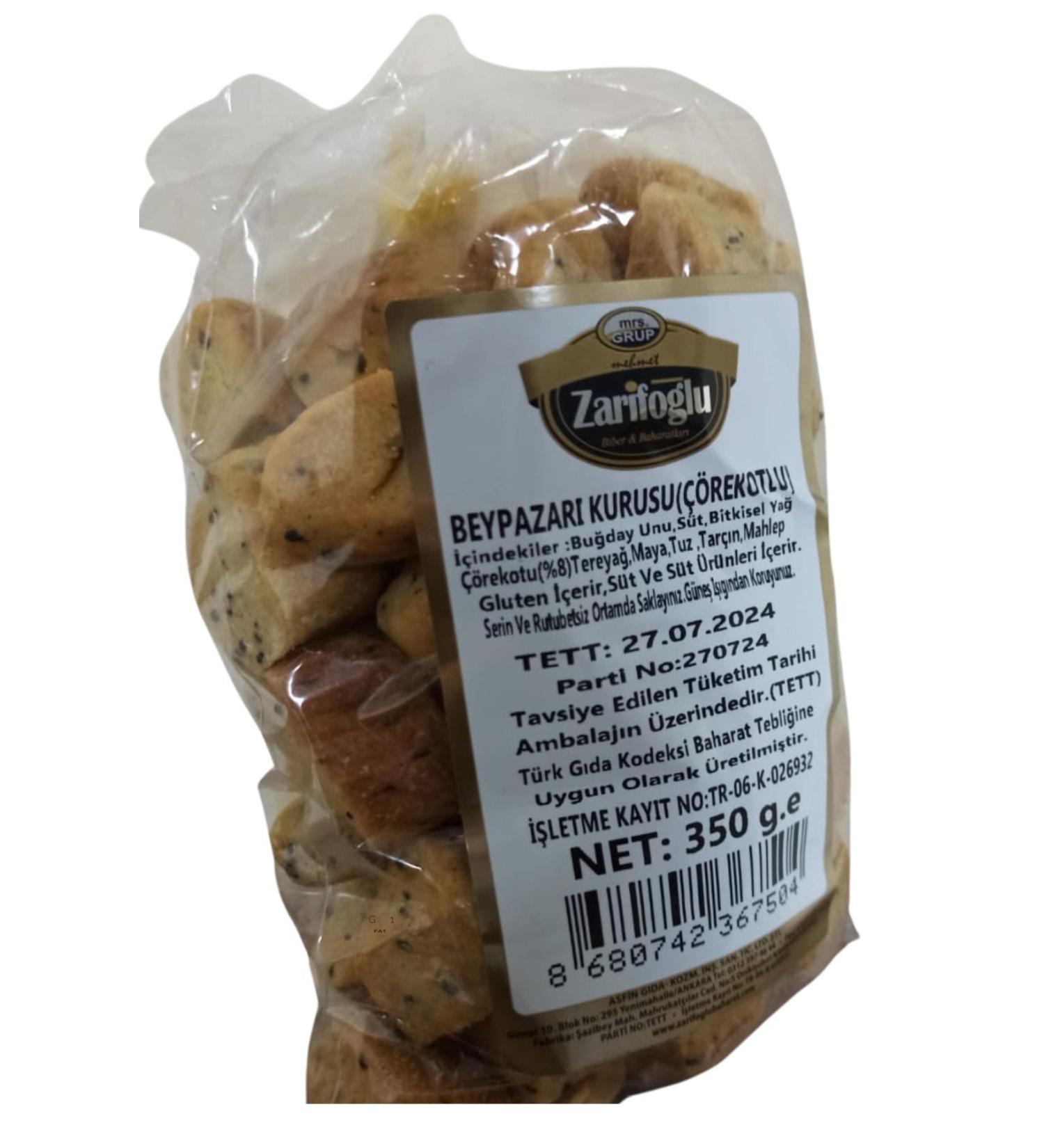 Zarifo lu Beypazar Dried Black Cumin 350 gr