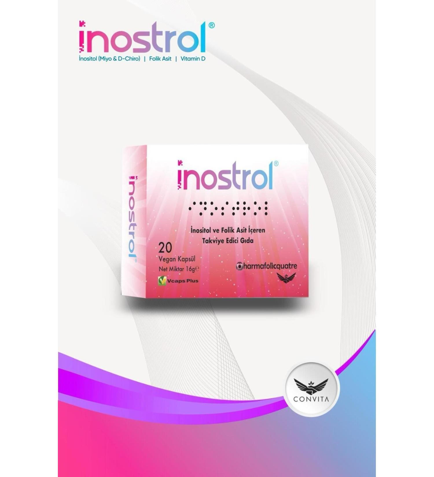 INOSTROL Inositol folic acid and vitamin D - Buy Online on GoSupps.com