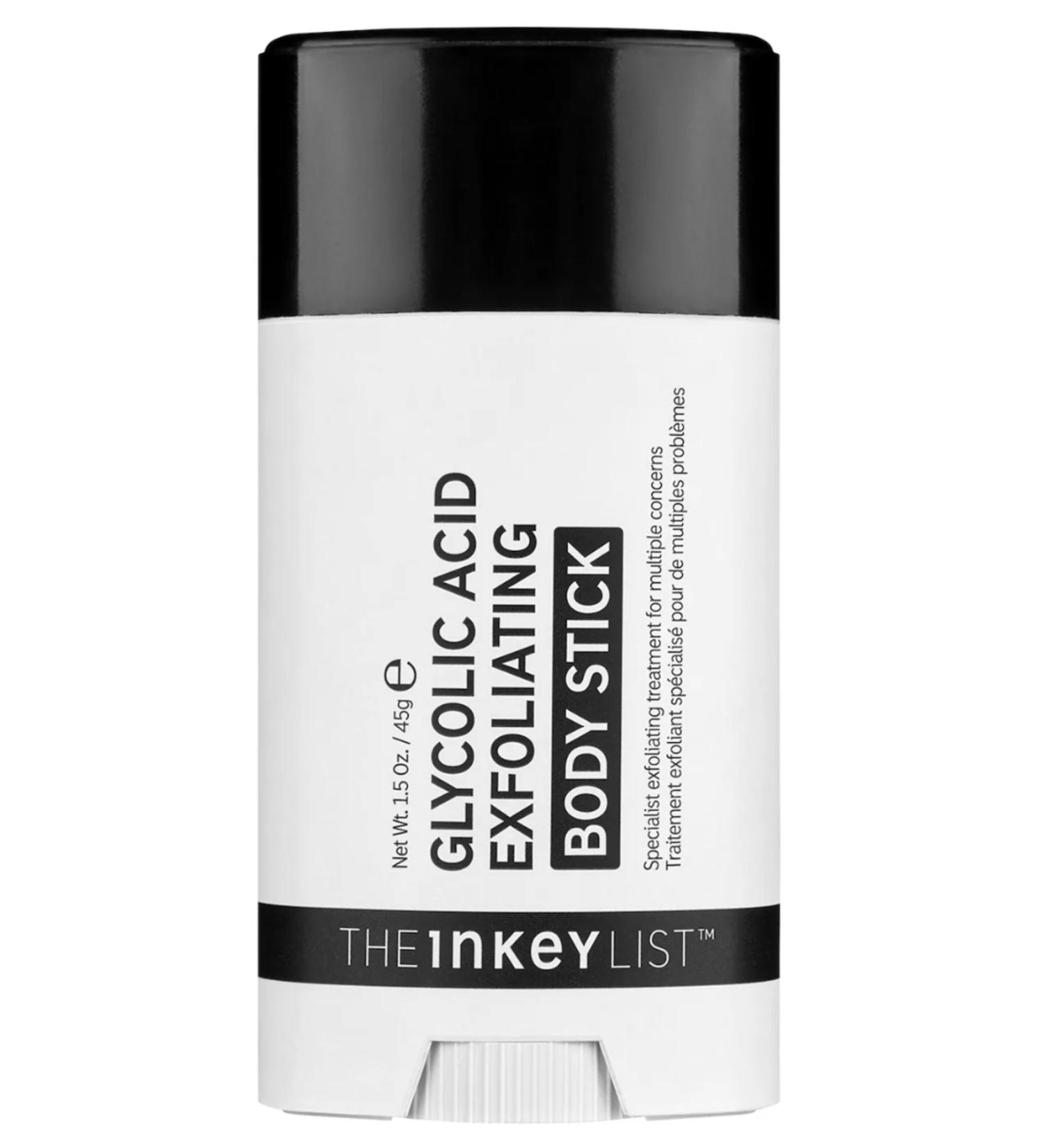 THE INKEY LIST Glycolic Acid Exfoliating Body Stick - Buy Online on GoSupps.com