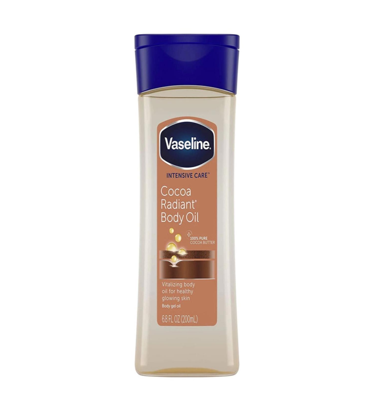 Vaseline Intensive Care Cocoa Radiant Body Gel Oil (Yo un Bak m Kakaolu V cut Ya ) 200ml
