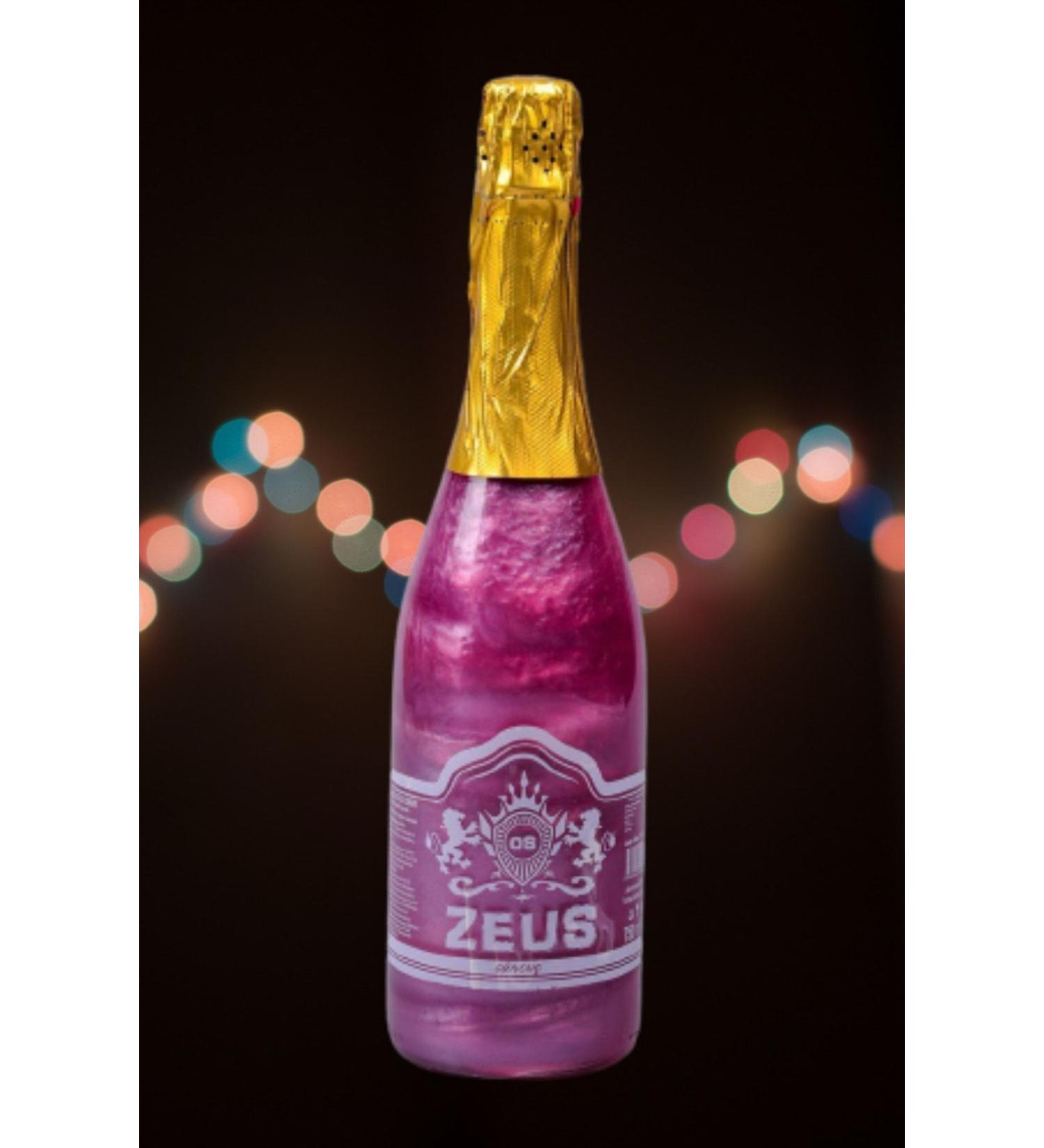 OS ZEUS Non-Alcoholic Sparkling Champagne* Blackberry Flavored