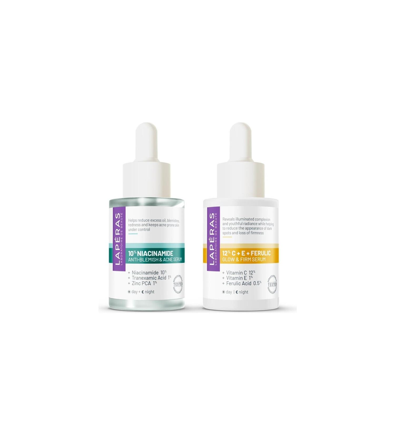sommeow Brightening and Anti-Spot 12% Vitamin C 10% Niacinamide Serum Set