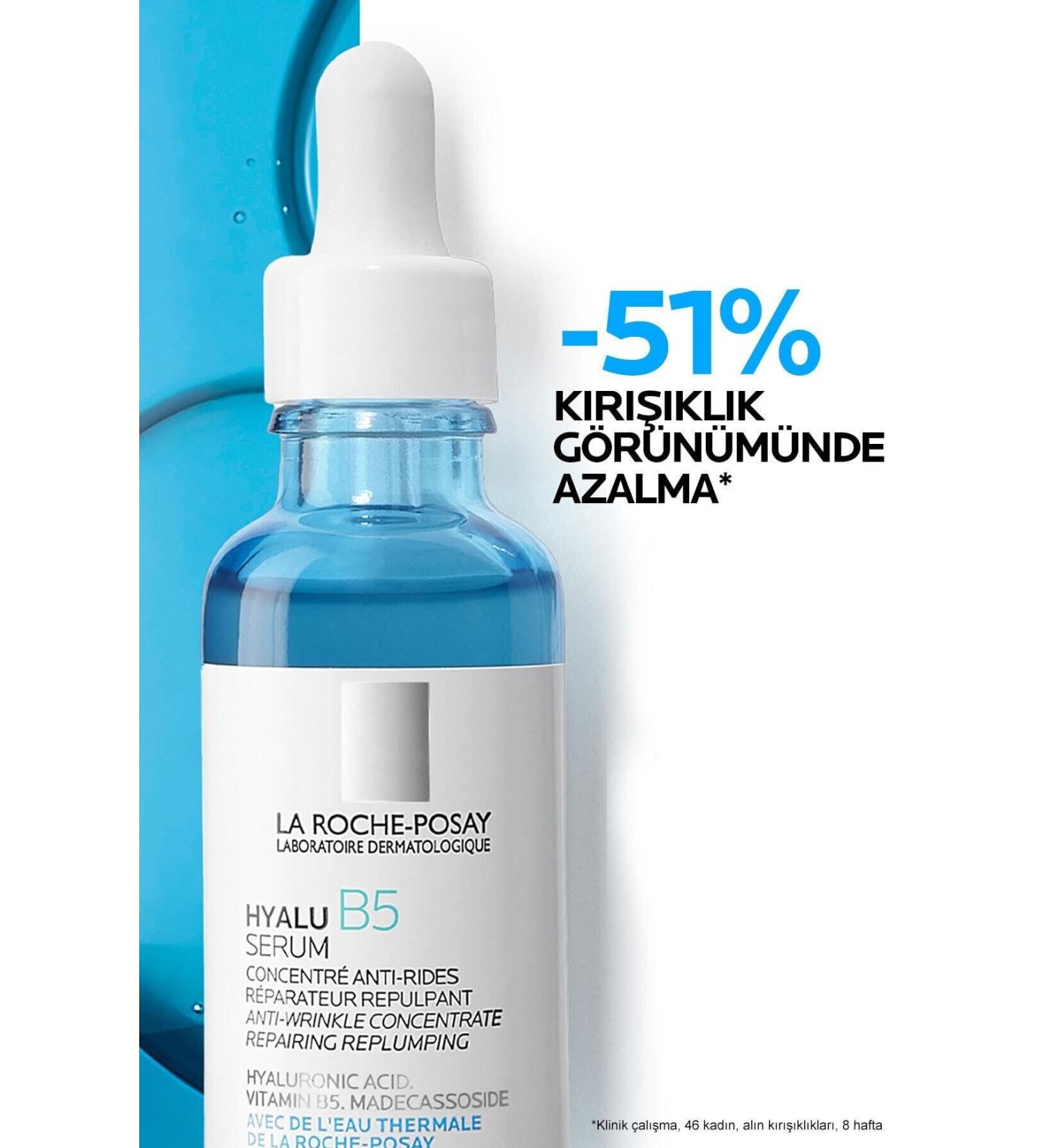 La Roche Posay Hyalu B5 Hyaluronic Acid and Vitamin Moisturizing and Plumping Serum 30 Ml. - Buy Online on GoSupps.com