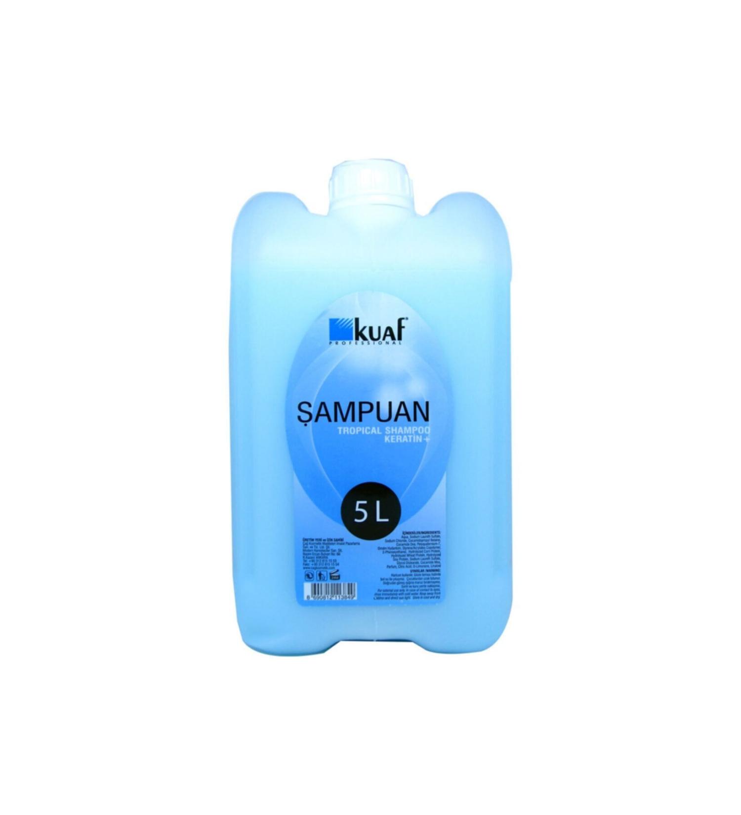 Maxell Kuaf Shampoo Tropical Keratin Blue 5 Lt