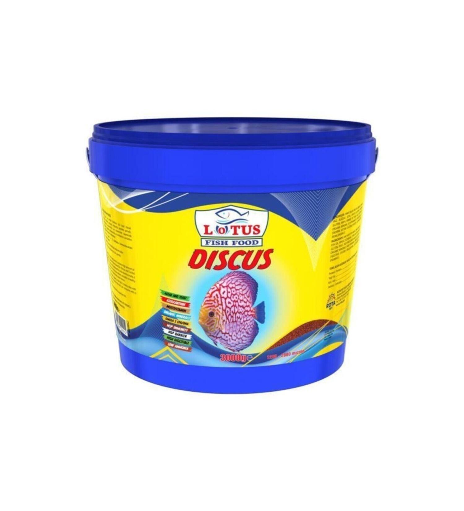 Lotus Discus Fish Food Bucket 3 Kg