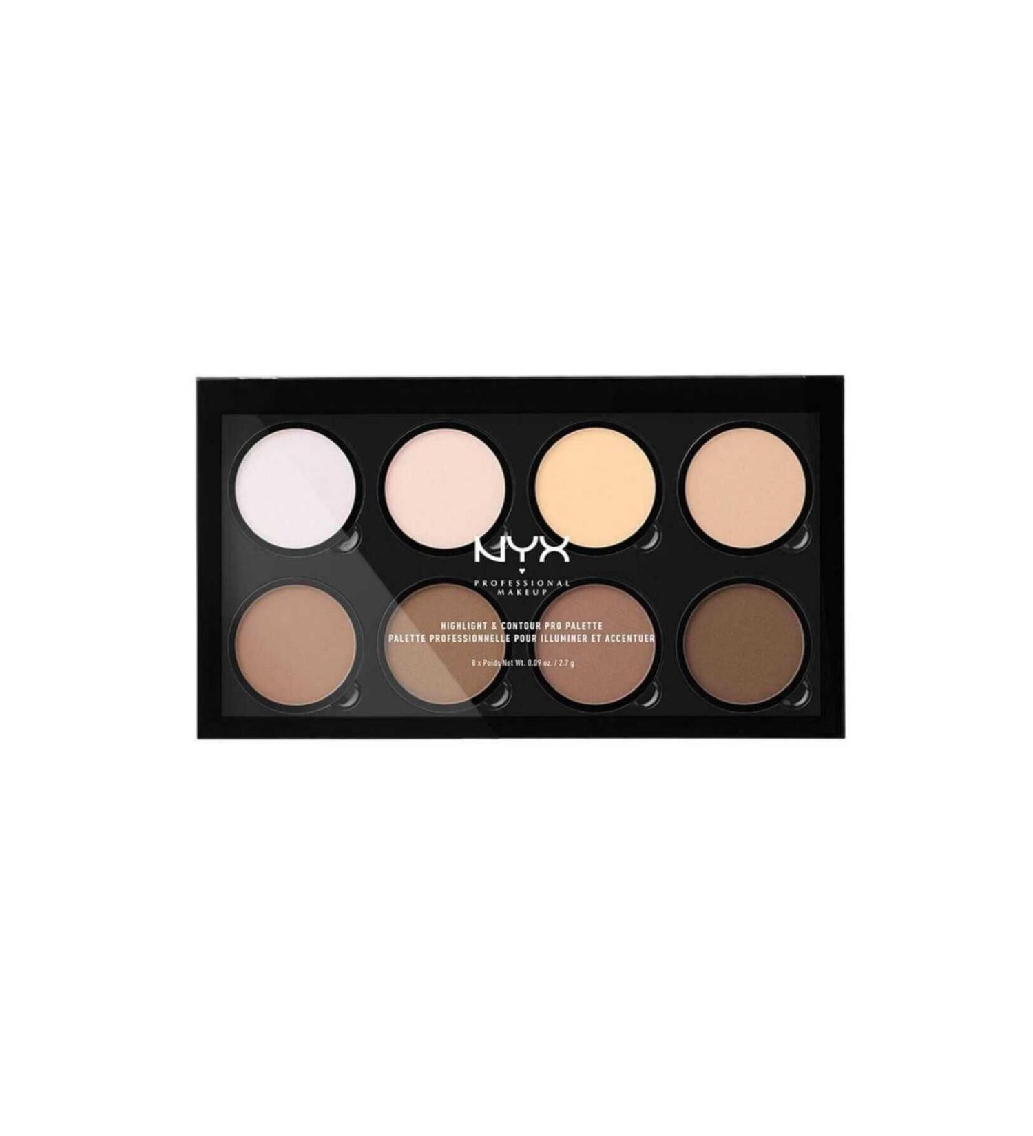 NYX Professional Makeup Highlighter & Contour Pro Palette - Buy Online on GoSupps.com
