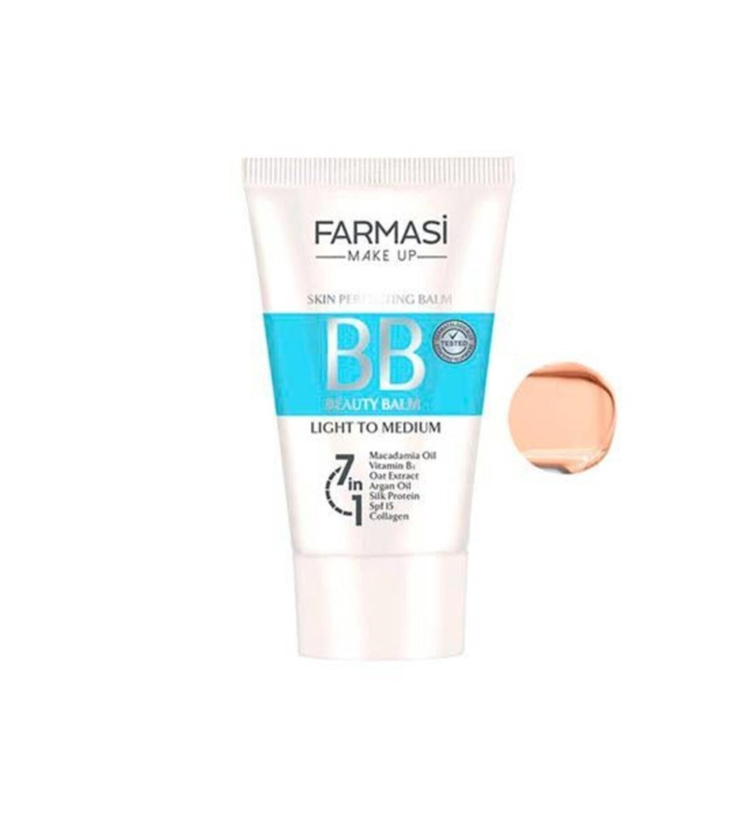 Farmasi Light To Medium 02 Light To Medium Bb Cream 50 ml