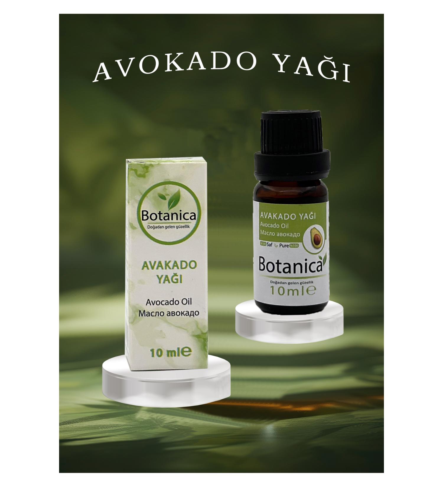 botanica Avocado Oil - Persea Americana - Skin Care Avocado Oil Care Oil 10 ml