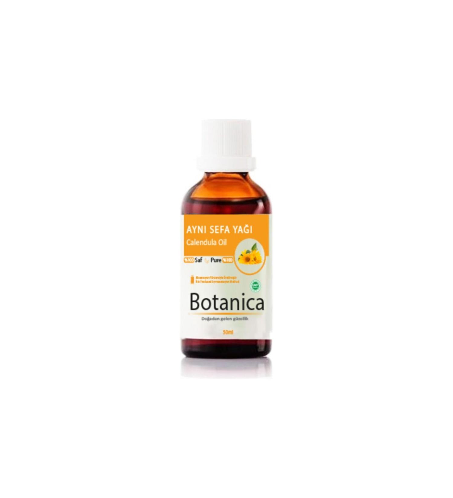 botanica Calendula Oil - Calendula Officinalis - (Acne and Pimples) Face Care Oil 50 ml
