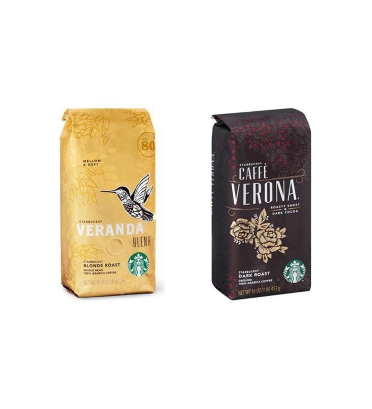 Starbucks 2x250 Gr Bean Coffee Set (veranda Coffe Verona)