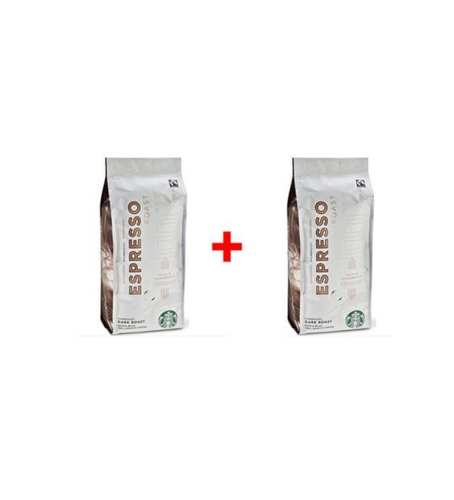 Starbucks Espresso Dark Roast 250 Gr Coffee Beans 2 Pieces