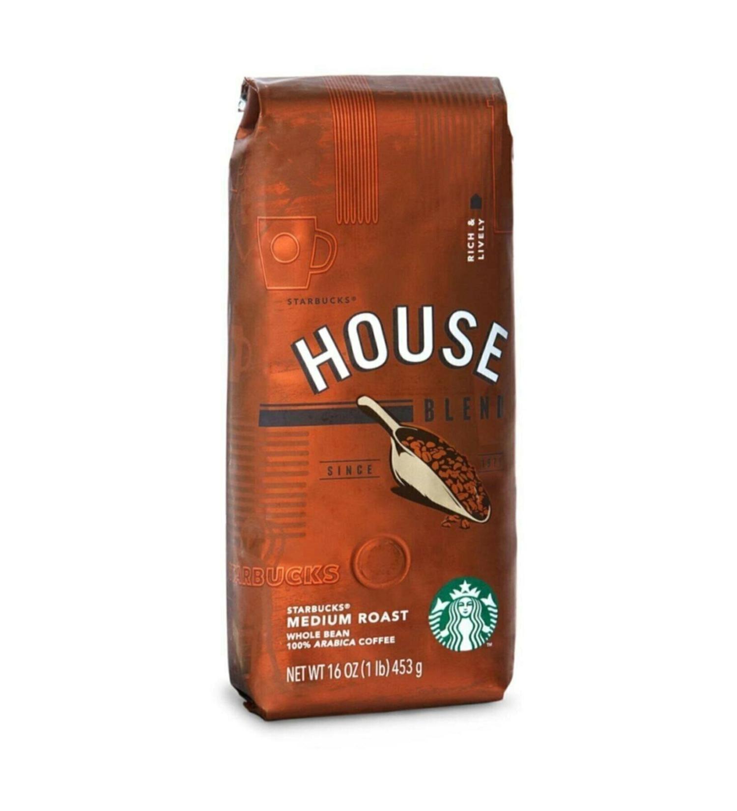 Starbucks House Blend Filter Coffee Beans 250 Gr