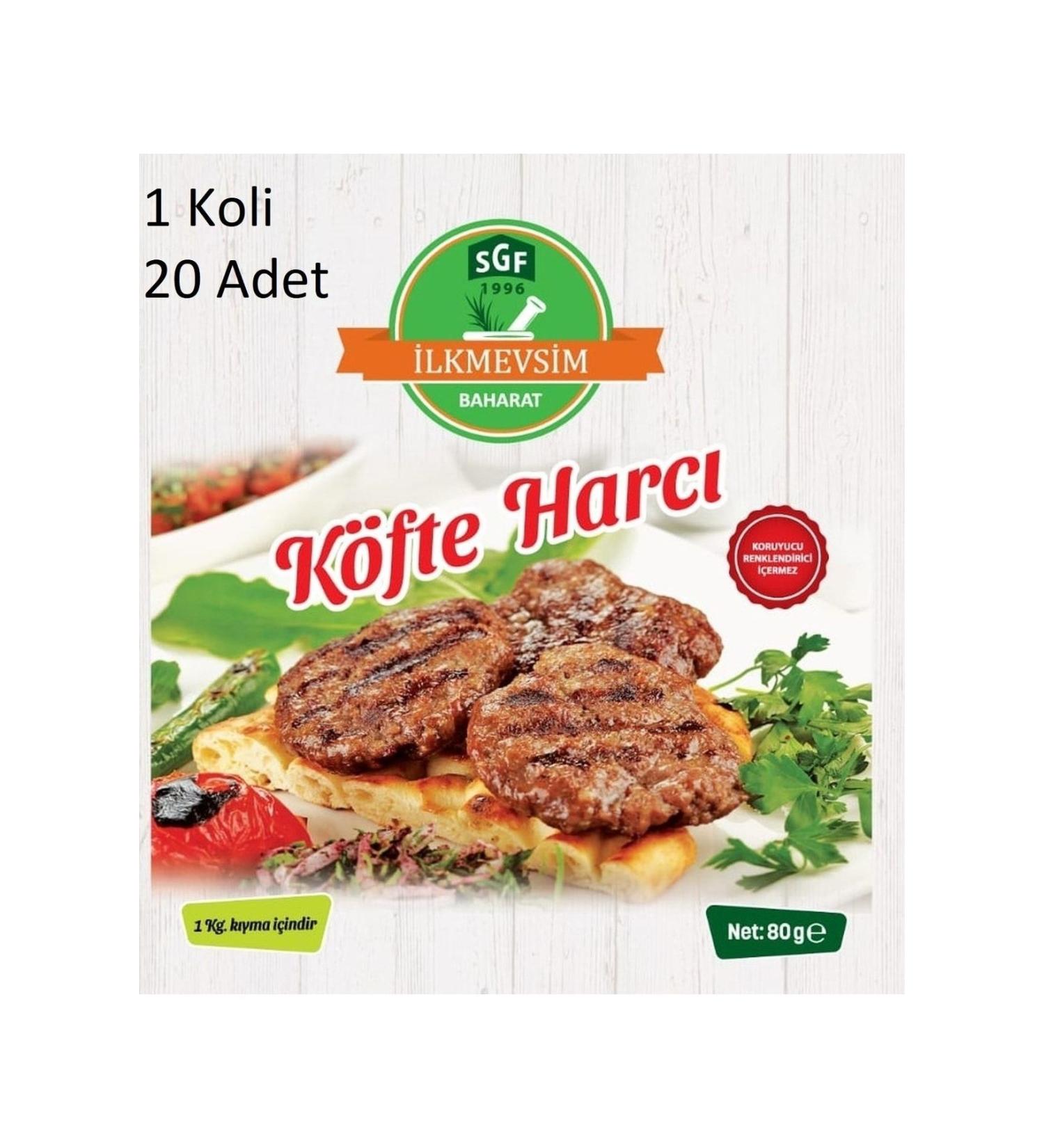 ilkmevsim spice meatball mixture 80 g * 20 pieces 1 box