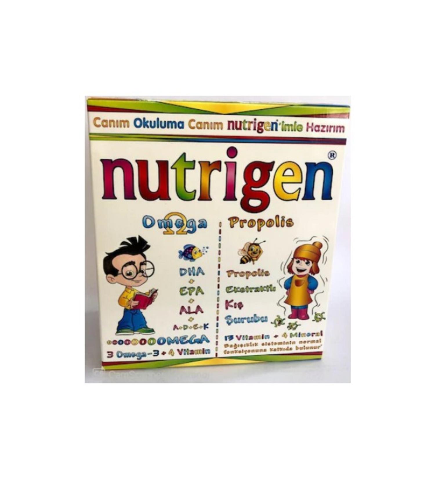 Nutrigen Omega Syrup 200 ml Propolis Syrup 200 ml Coffret