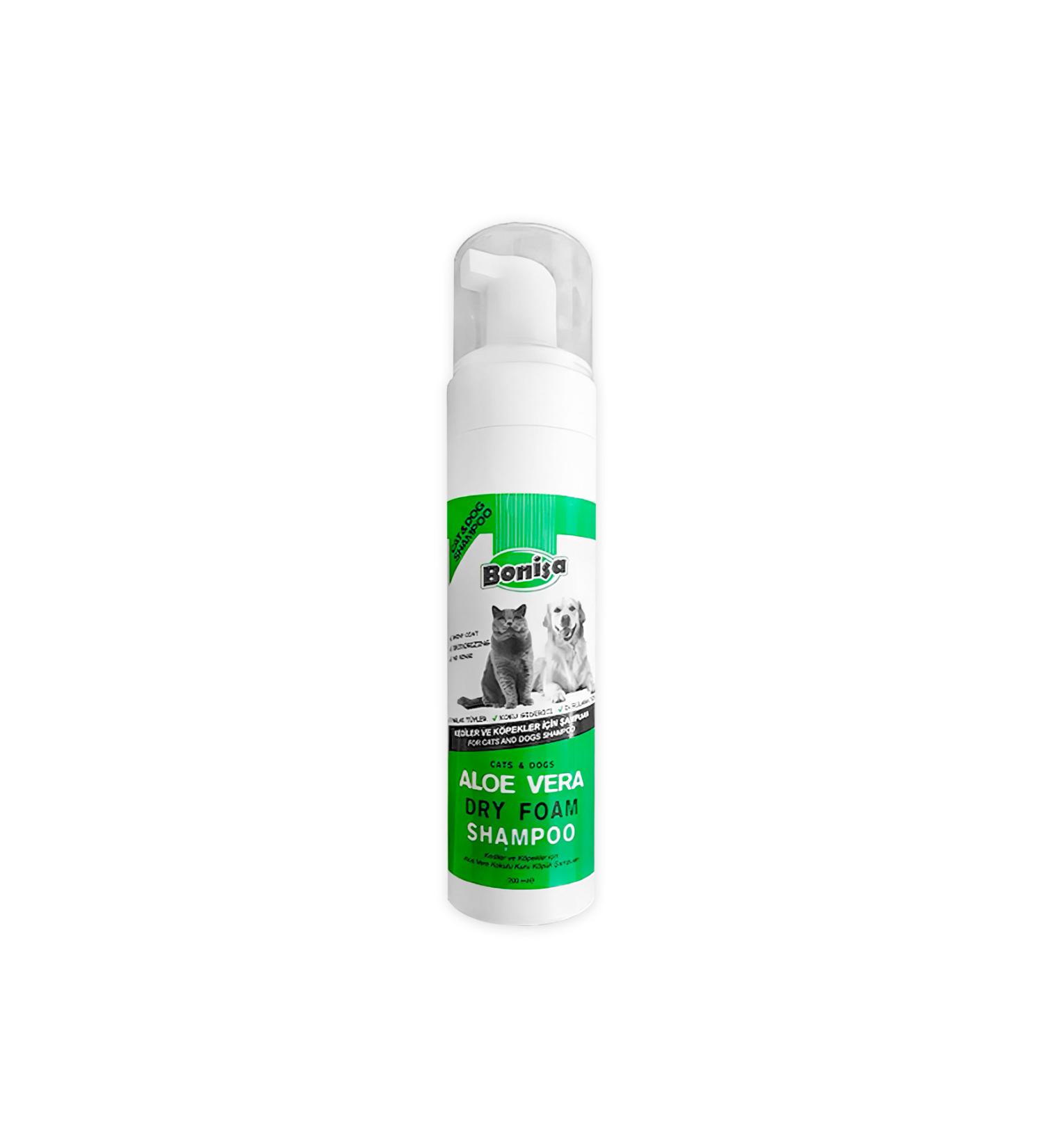 Cat and Dog Foam Shampoo 200ml Aloevera Scented