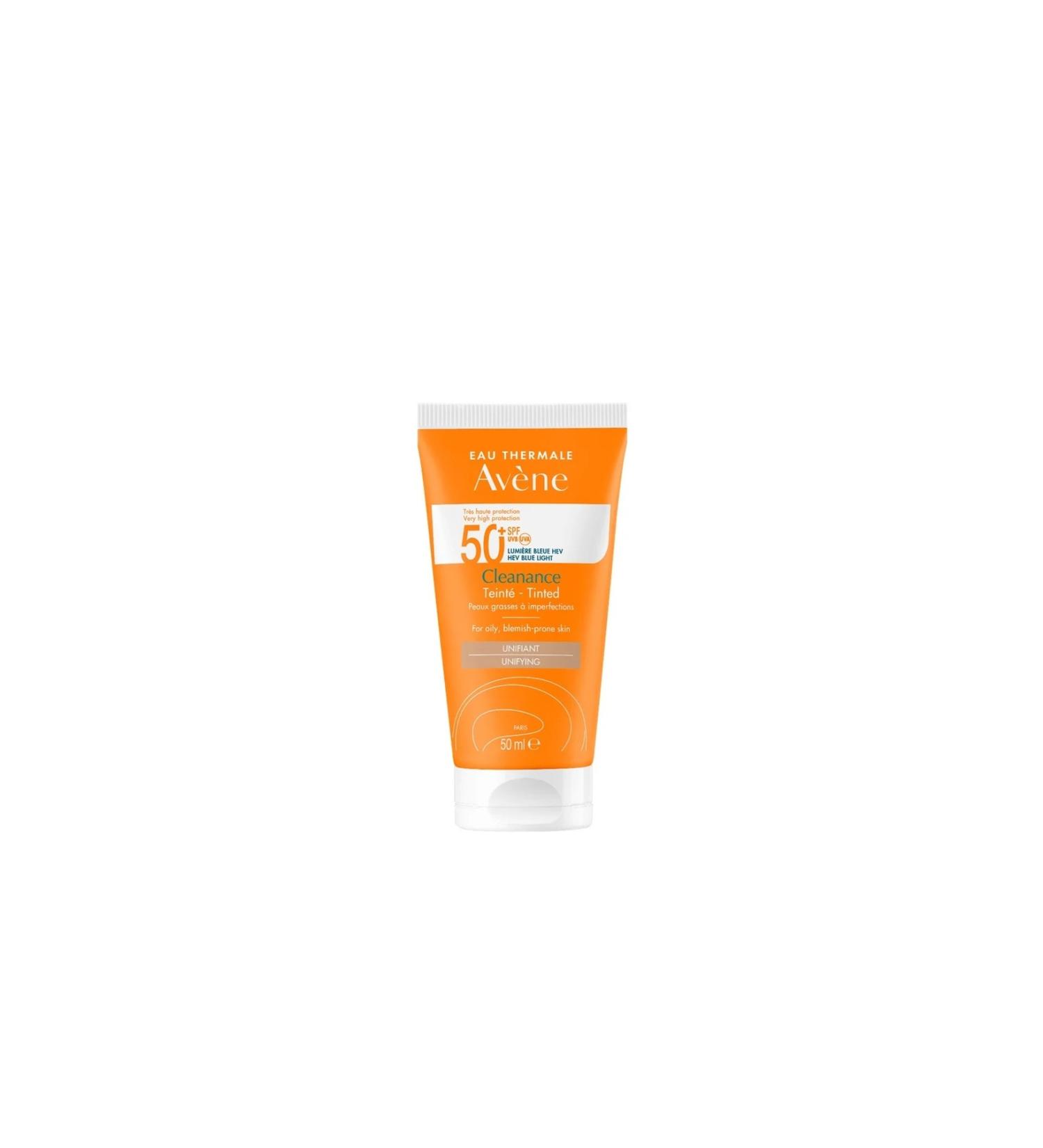 Avene CLEANANCE TINTED SPF 50+ TINTED SUNSCREEN FOR O LY AND ACNE PRONE SK N 50 ML PSSN2836